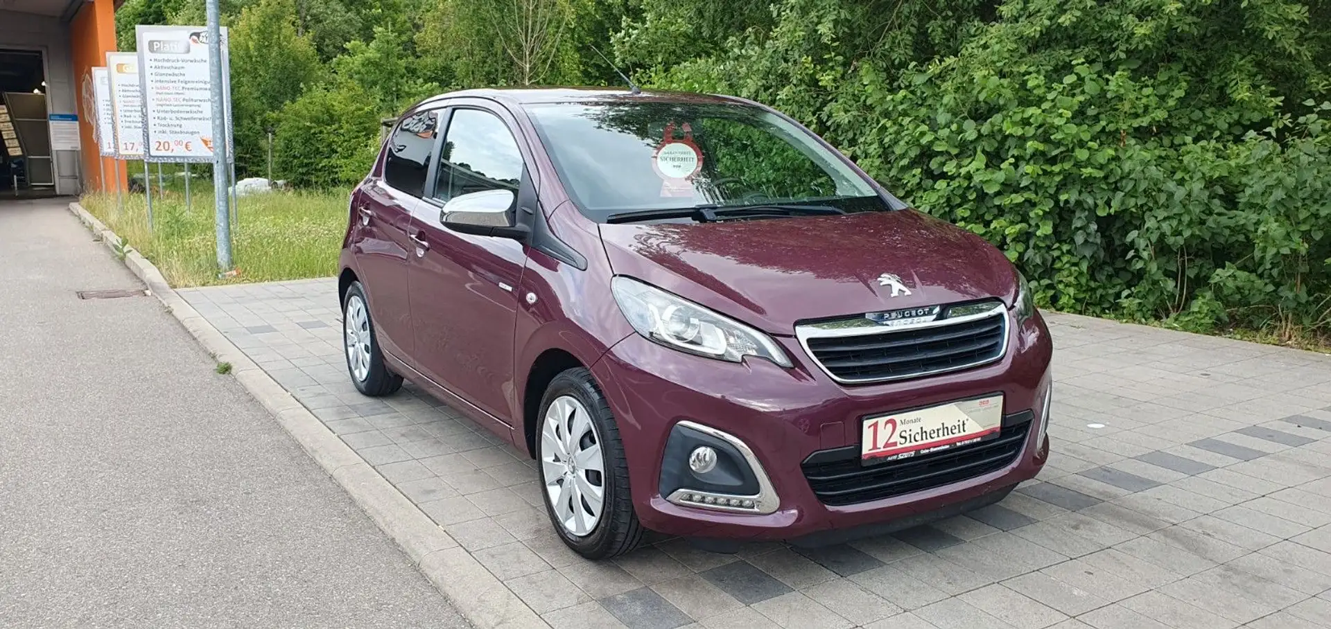 Peugeot 108 Style*KLIMA*TEMPOMAT*RFK*SHZ* Violett - 1