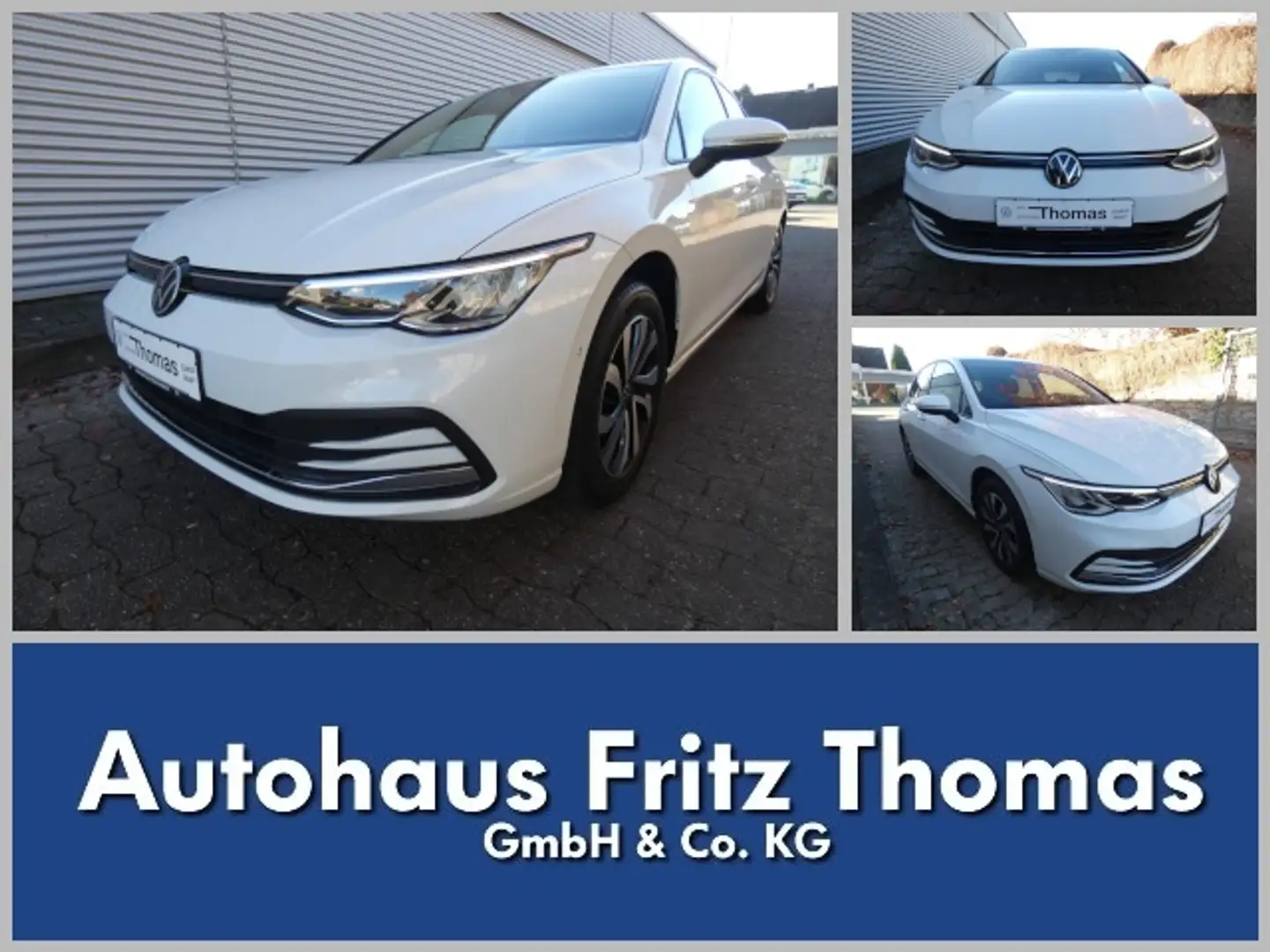 Volkswagen Golf VIII 1.5 eTSI DSG Active LED Navi SHZ PDC ACC Weiß - 1