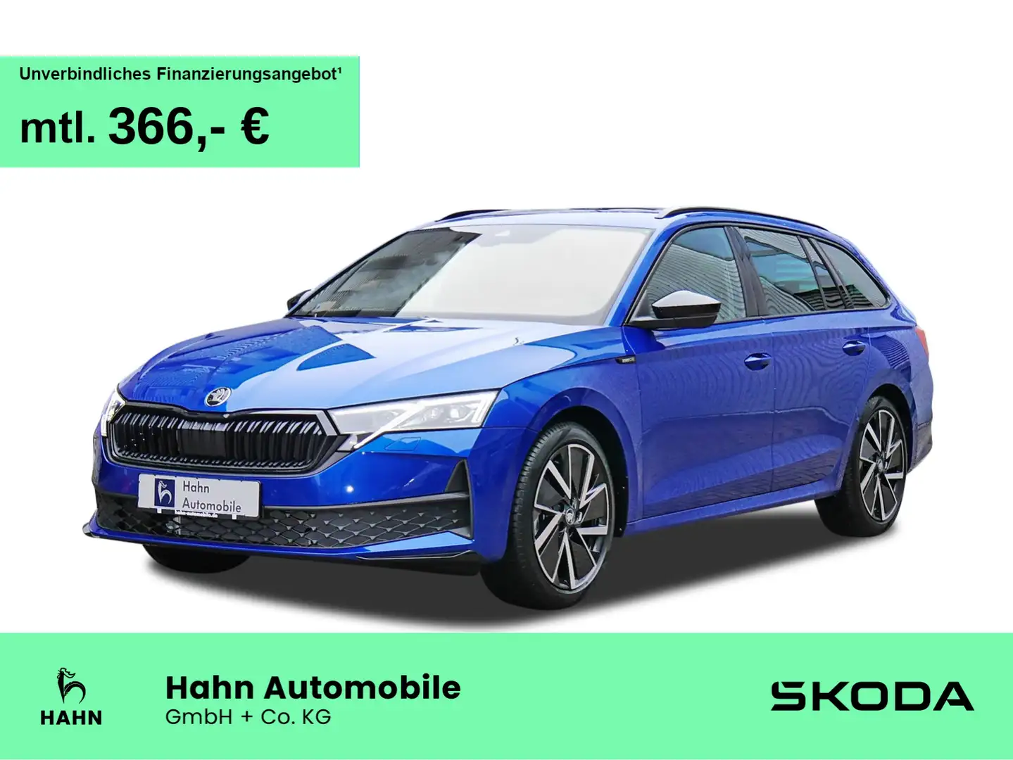 Skoda Octavia Combi Sportline 1,5 TSI 150PS DSG Matrix Blau - 1