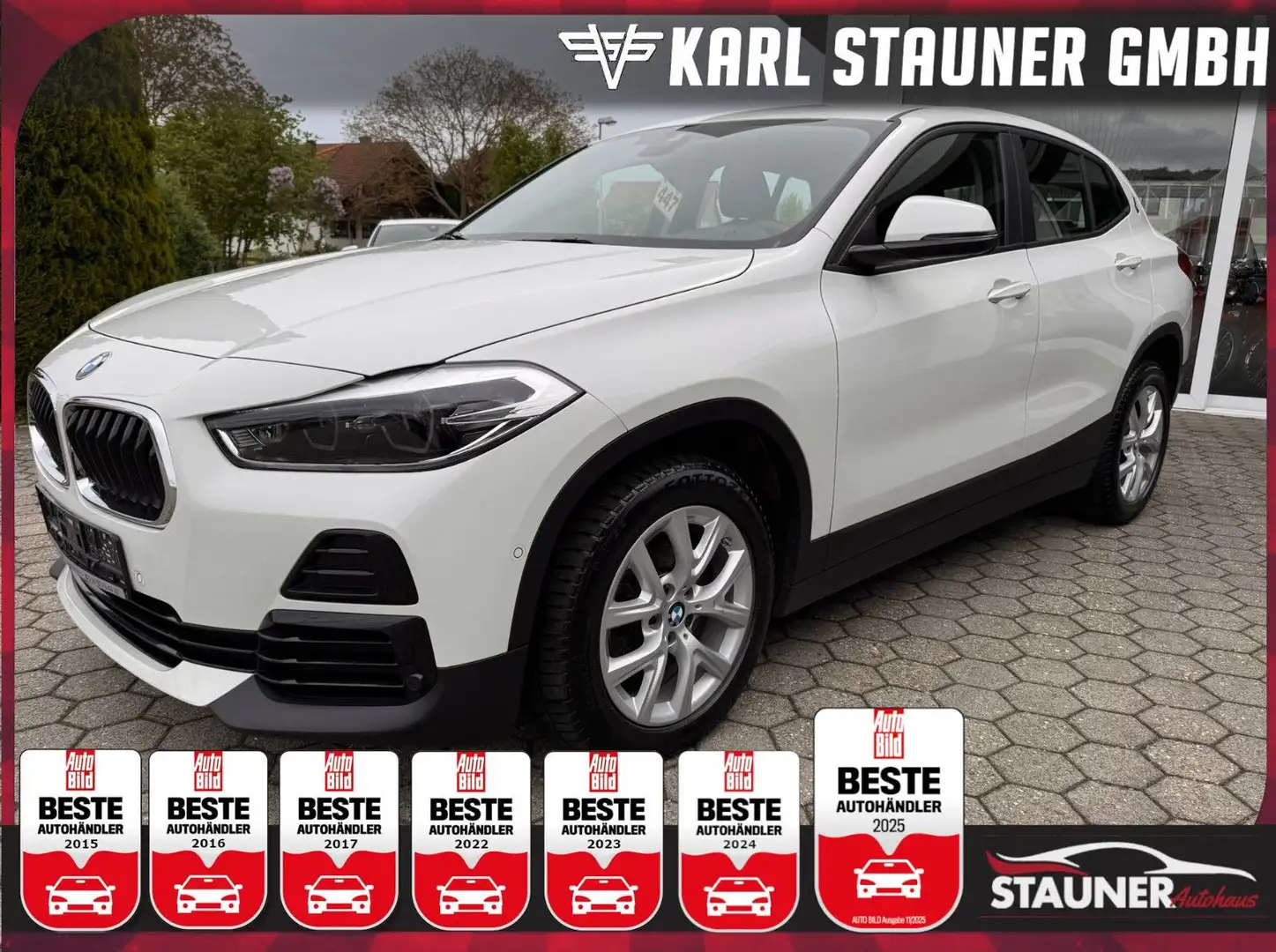 BMW X2 18i sDrive Advantage KAMERA LED SITZHZ. Weiß - 1