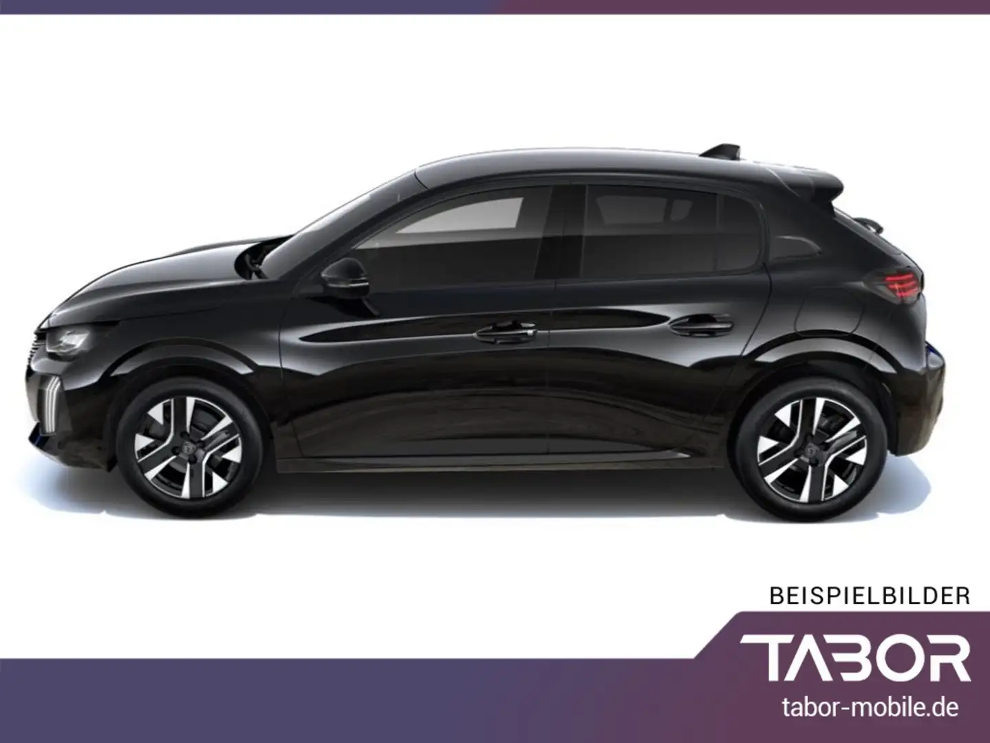 Peugeot 208 MHEV 136 eDSC6 Allure LED Keyl PDC MirrorL Schwarz - 2