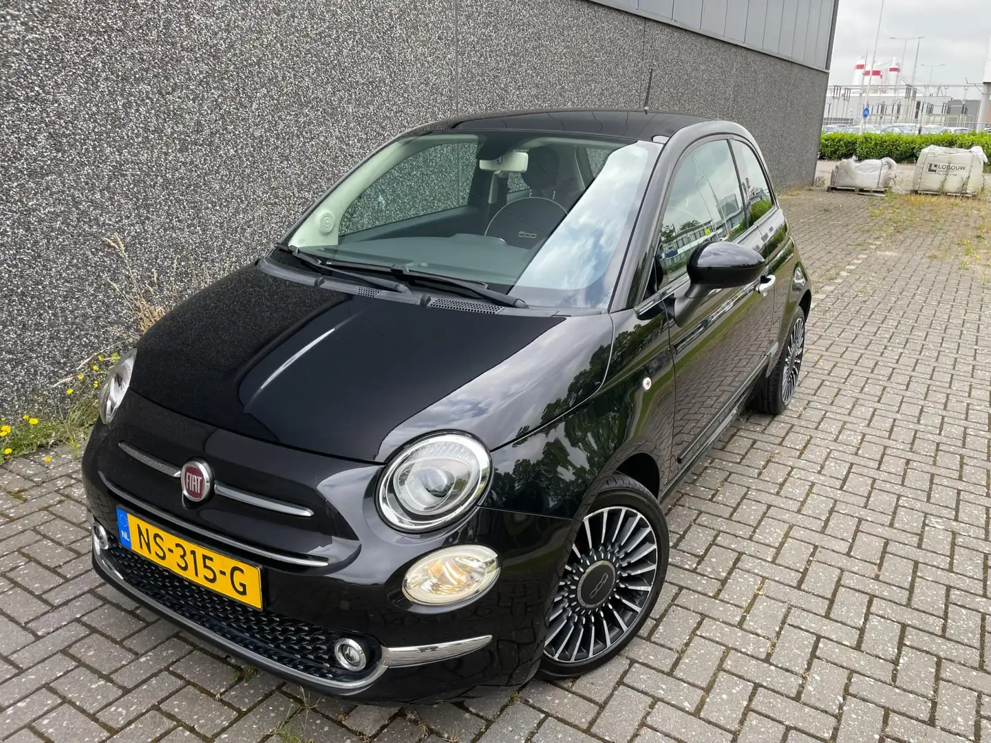 Fiat 500 0.9 TwinAir Turbo Lounge/PANO/NAVI/ Noir - 2