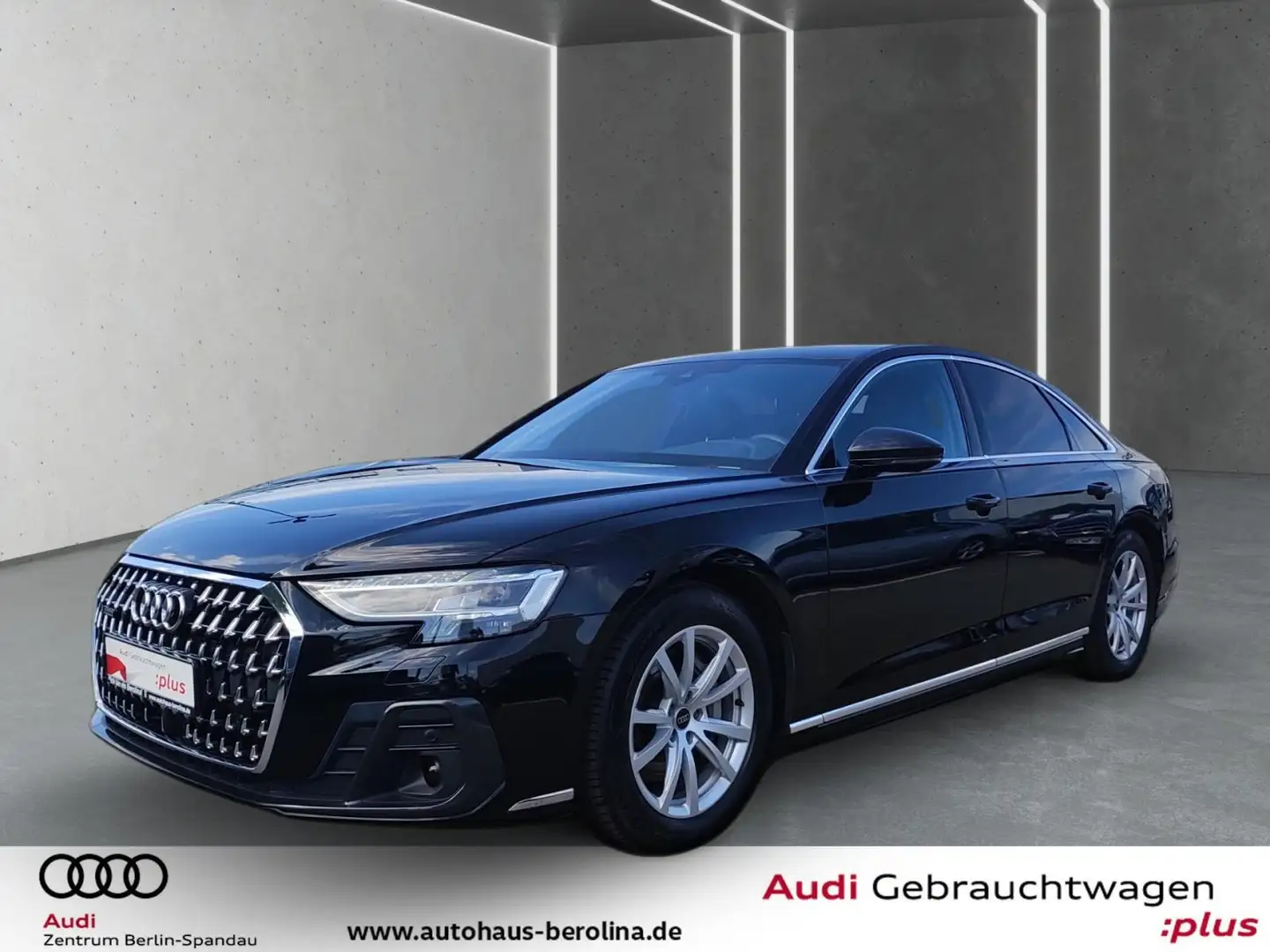 Audi A8 50 TDI qu. tiptronic *HD-MATRIX*ACC*R-CAM* Noir - 2