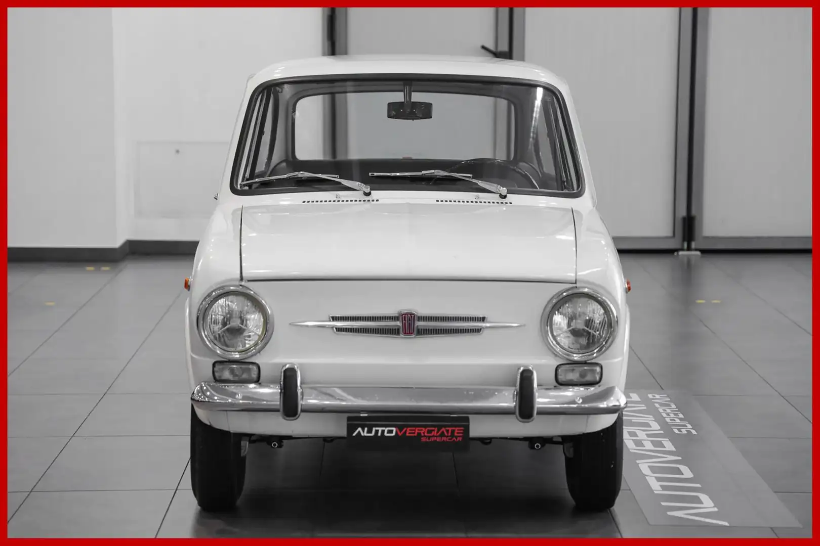 Fiat 850 UNI. PROP. - ITALIANA - 5.200 DA NUOVA Weiß - 2
