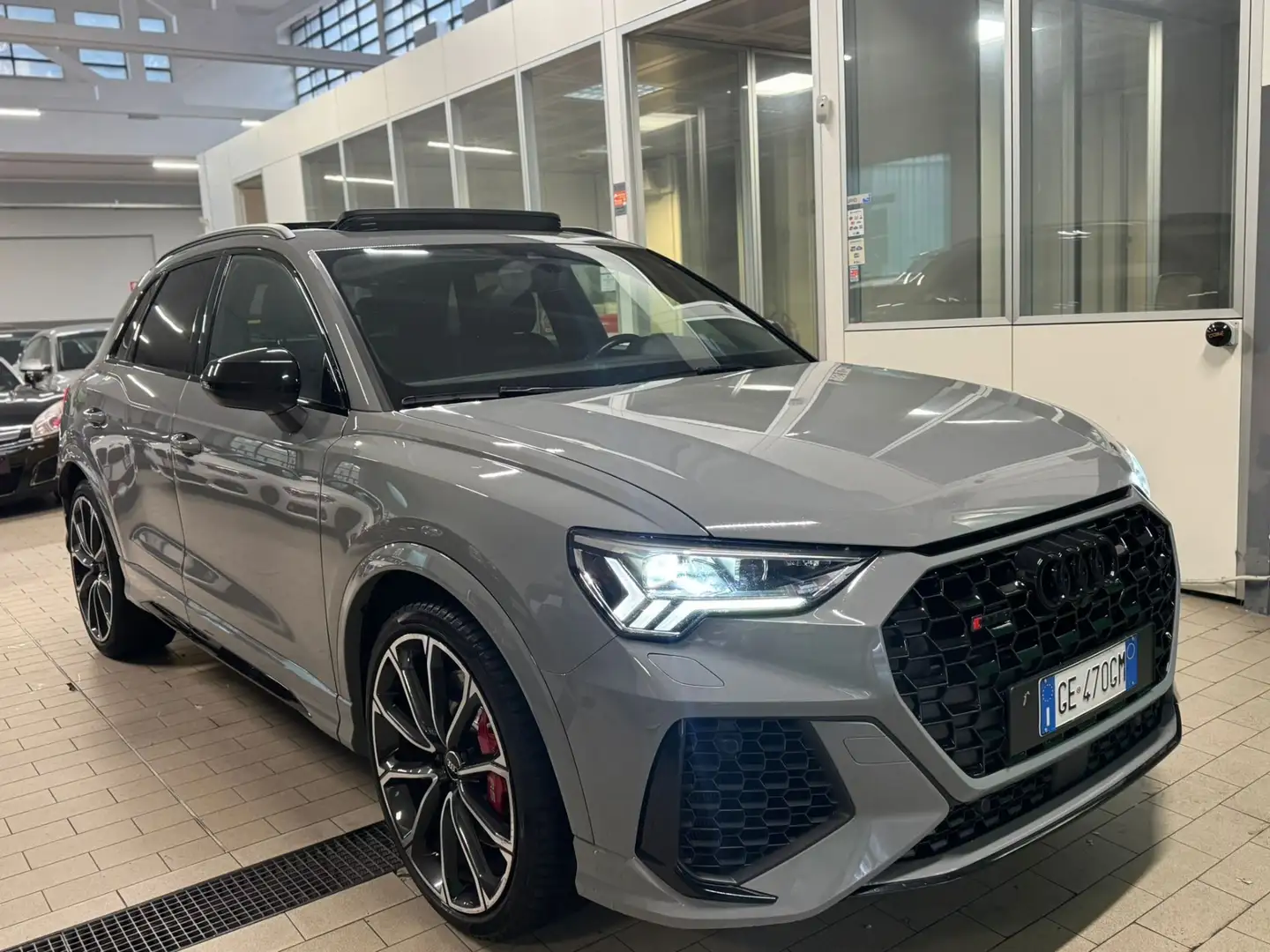 Audi RS Q3 rsq3 strafull unico proprietario bollo esb pagati Grigio - 2
