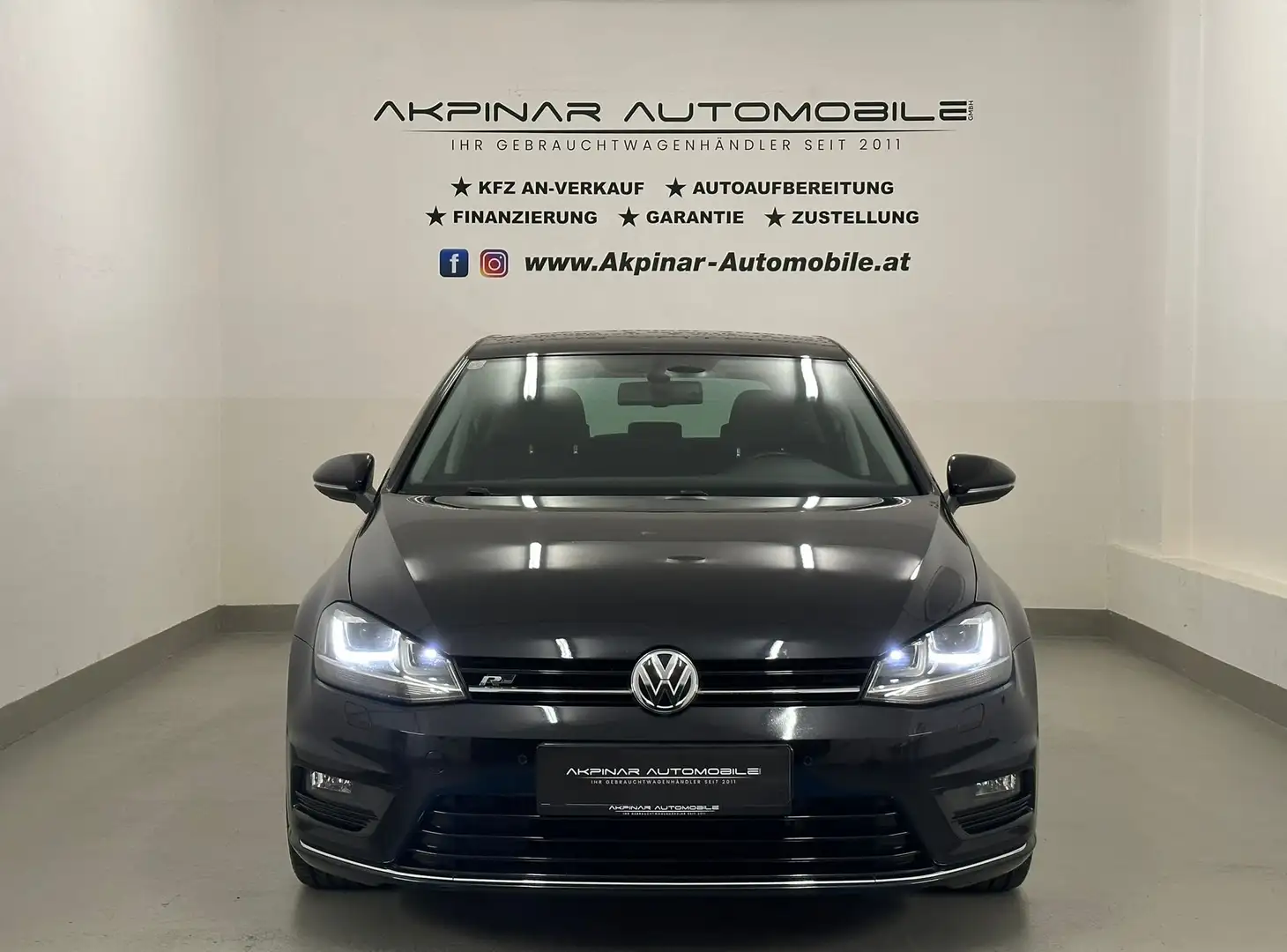 Volkswagen Golf Lounge 2.0 TDI R-Line - NAVI - LED - SHZ Noir - 2