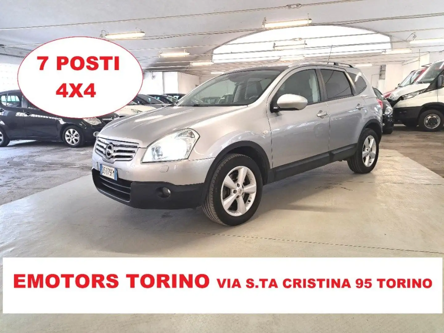 Nissan Qashqai+2 2.0 dCi DPF 4WD Tekna Silber - 1