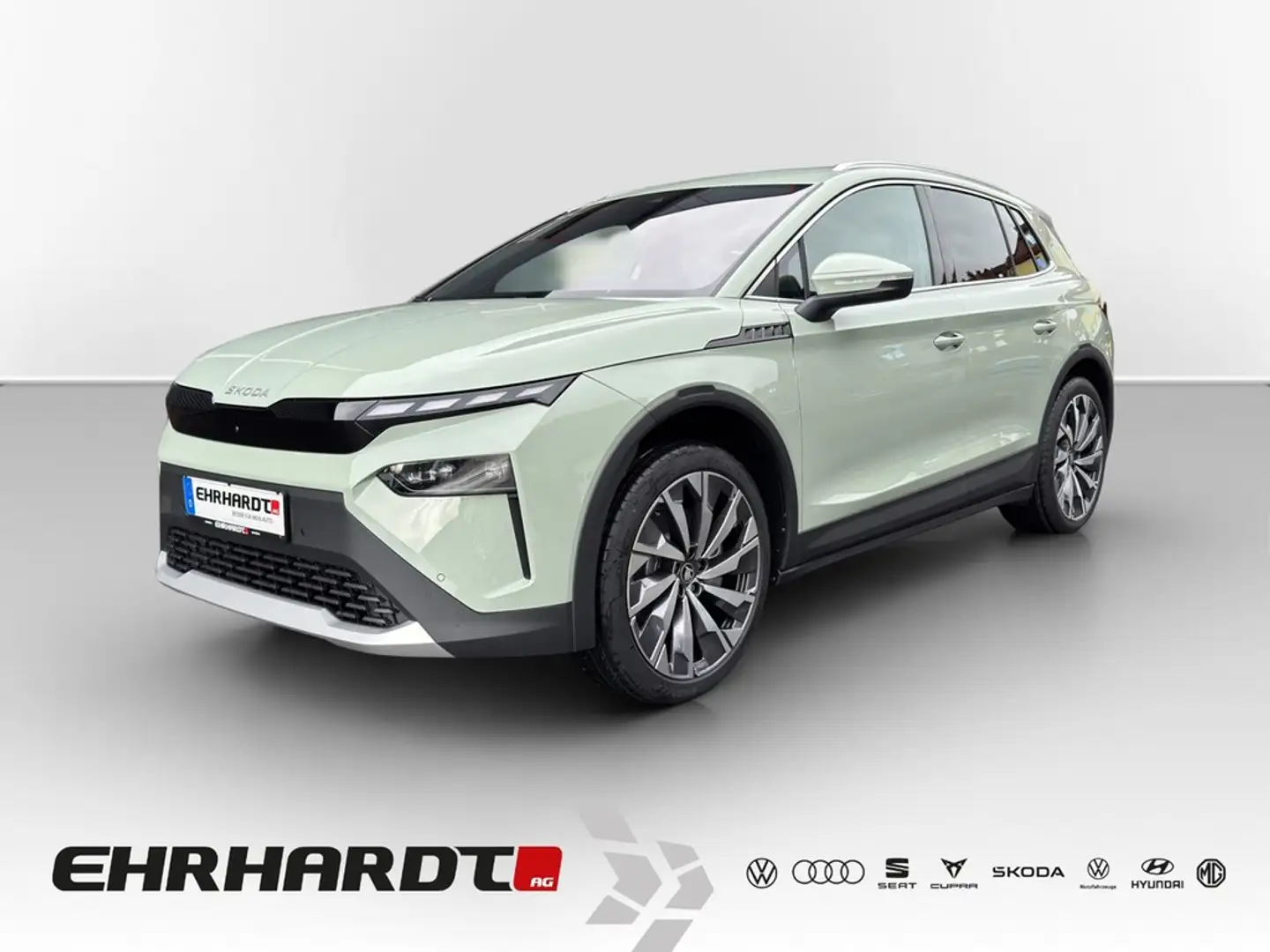 Skoda Elroq 85 AHK*HUD*MATRIX*NAV*SHZ*ACC*PDC*360°*EL.SITZE... Grün - 1
