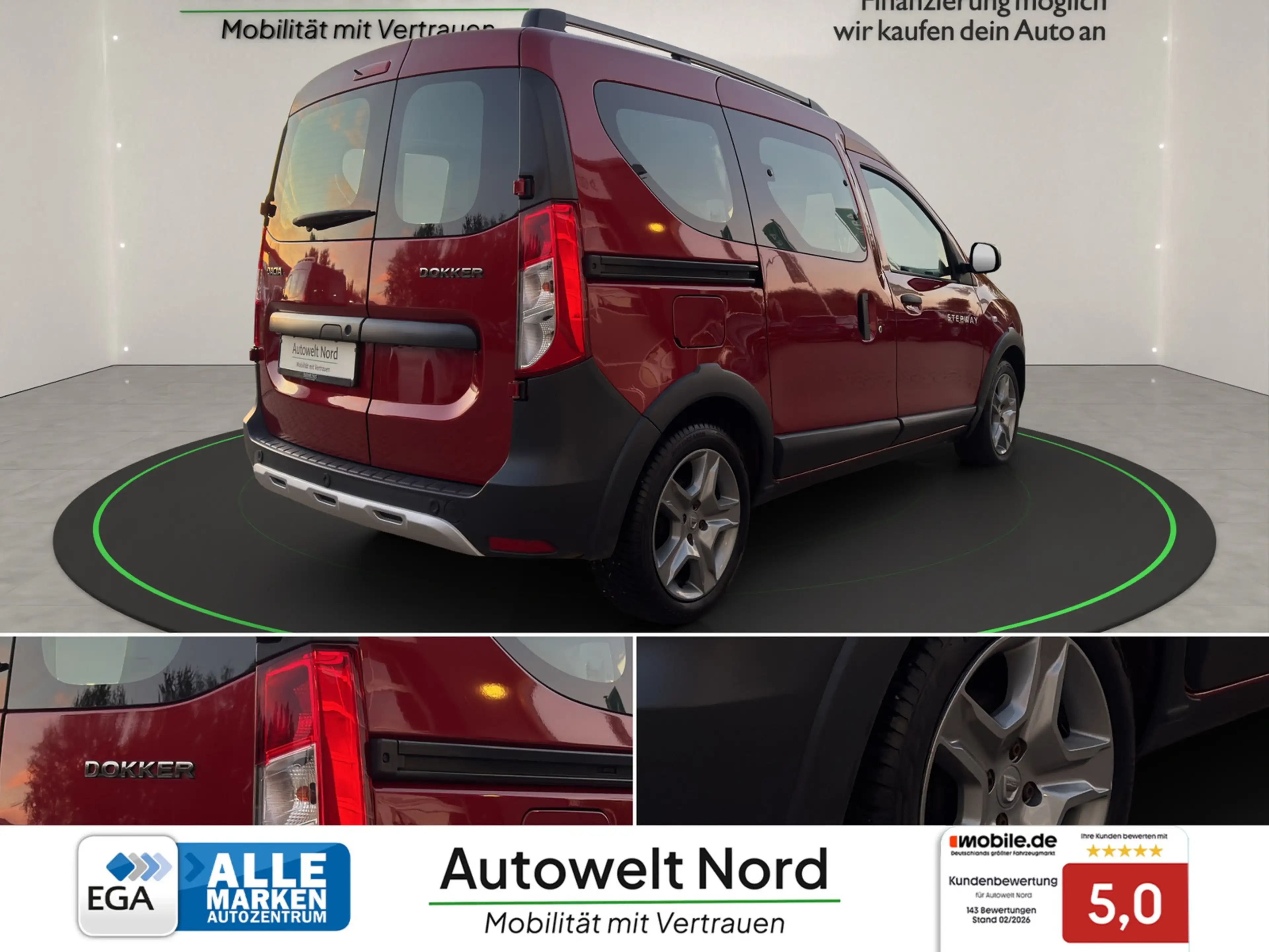 Dacia Dokker Stepway Celebration 1,5 Ltr.-70 kW BLUE dCi Diesel — photo 5