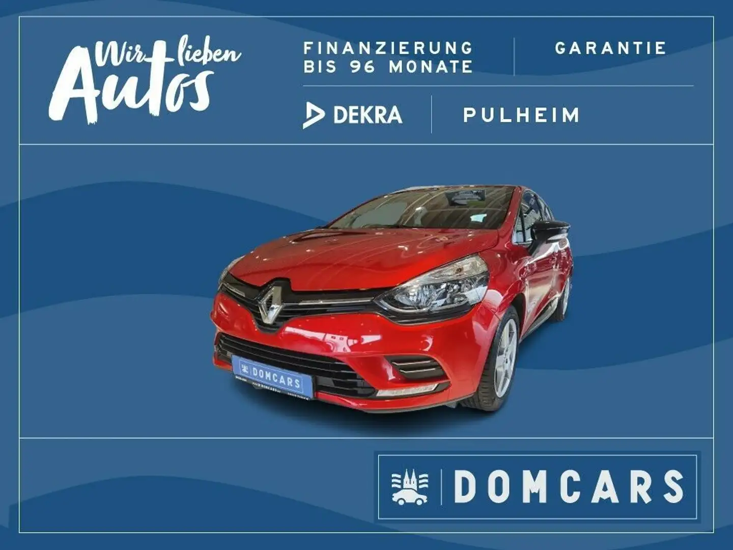 Renault Clio IV Limited/GARANTIE/AHK/NAVI/SITZHEIZUNG/ Rouge - 1