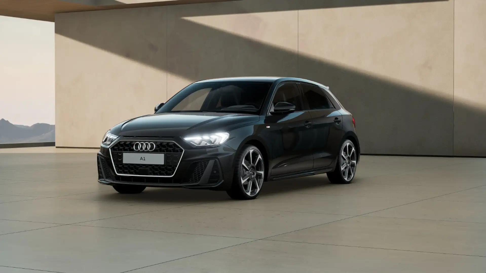 Audi A1 Sportback 25 TFSI S tro. S line LED virt. Cock. NA Schwarz - 1