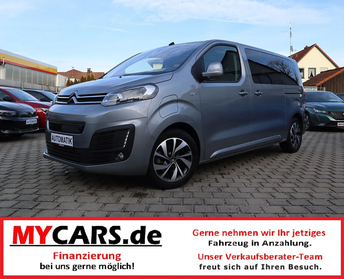 Citroen Spacetourer Shine M Pano*Leder*8-S*HUD Grigio - 1