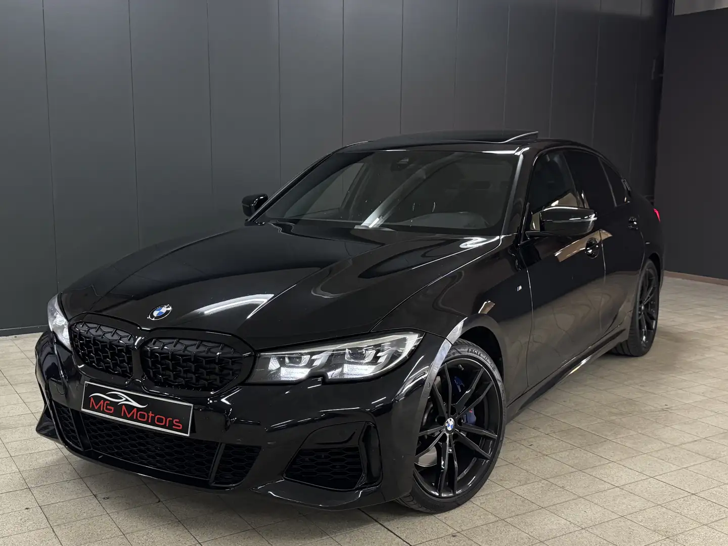 BMW 340 M340i XDRIVE TOIT OUVRANT,CARPLAY,CAMERA Noir - 1