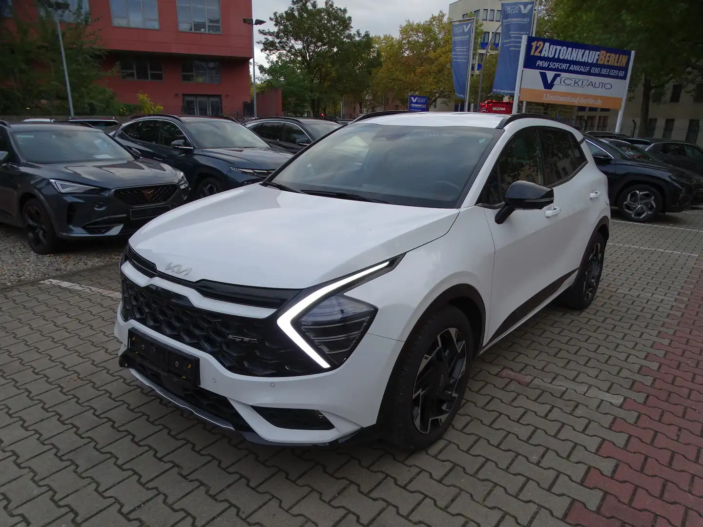 Kia Sportage 1.6 GT-Line 4WD Vollausstattung Blanc - 1
