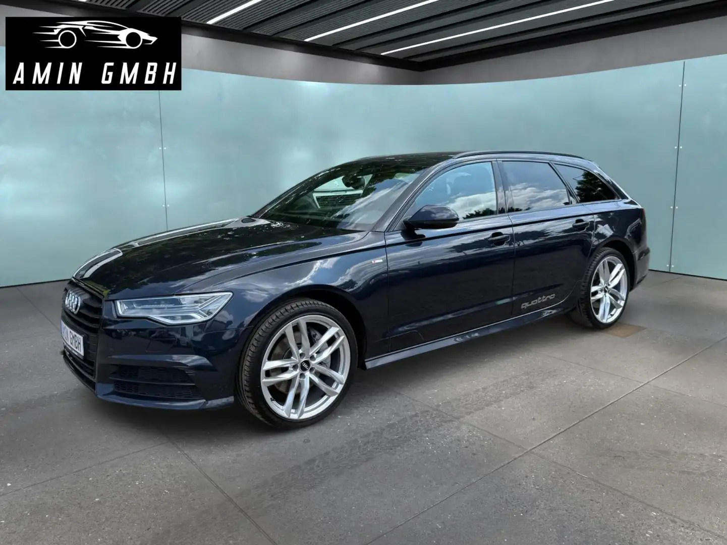 Audi A6 3.0 TDI S. Line Plus. quattro luftfederung Bleu - 1