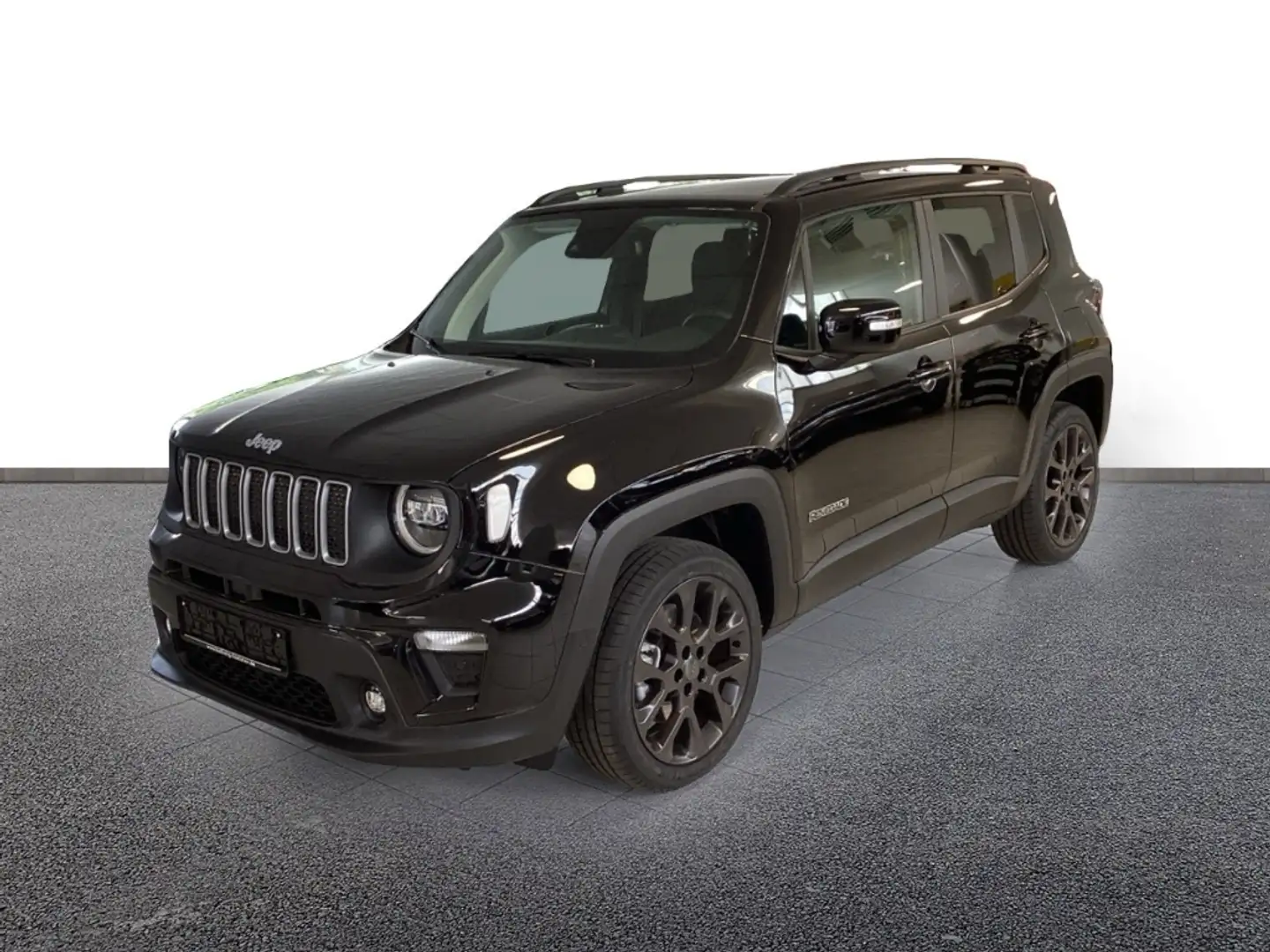 Jeep Renegade S-Edition PHEV Pano Navi Leder LED ACC Mehrzonenkl Zwart - 2