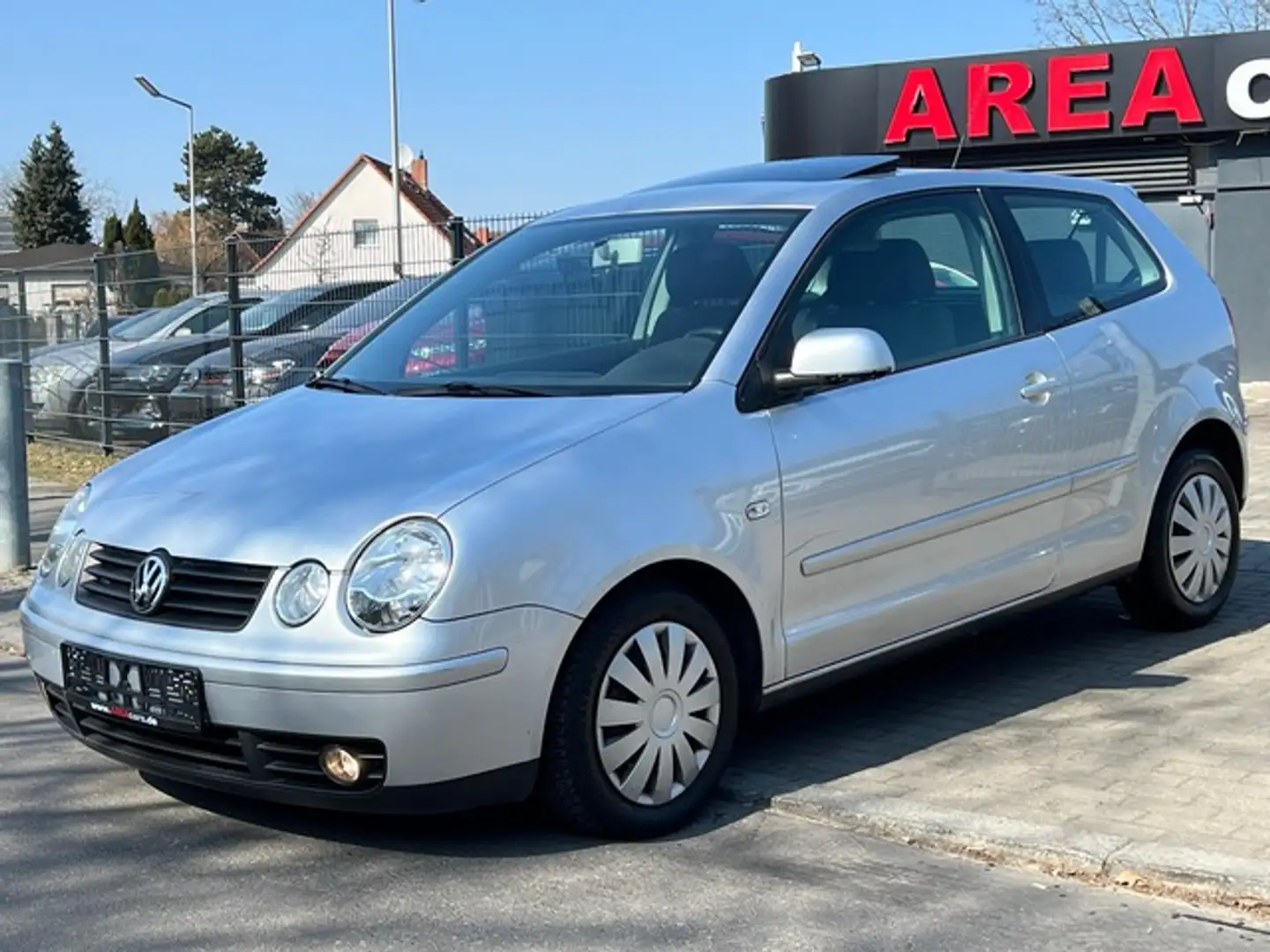 Volkswagen Polo 1.4 Highline*AUT.*SCHIEBEDACH*KLIMA* Gris - 1