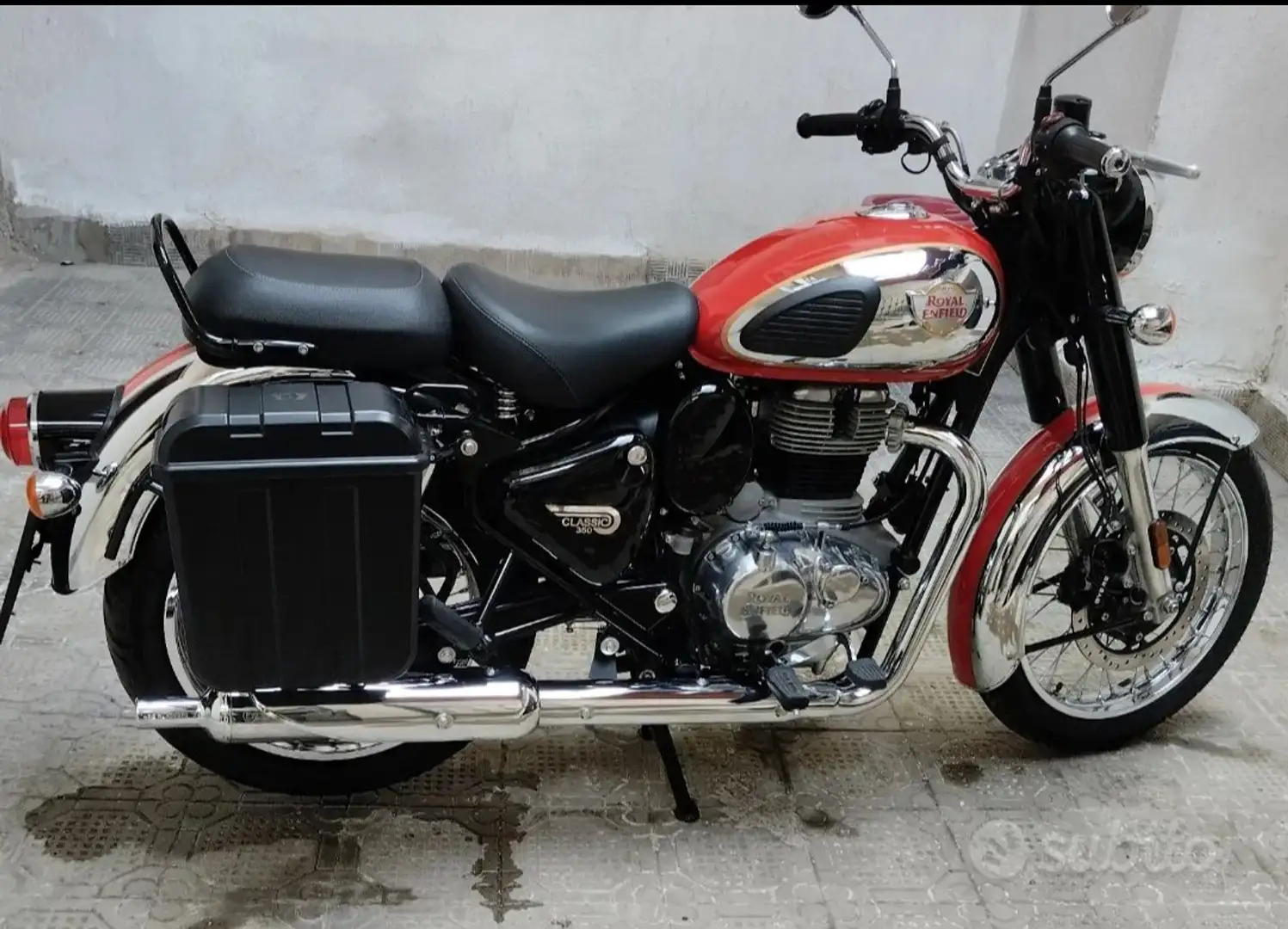 Royal Enfield Classic Classic Chrome Red 350 Roşu - 2
