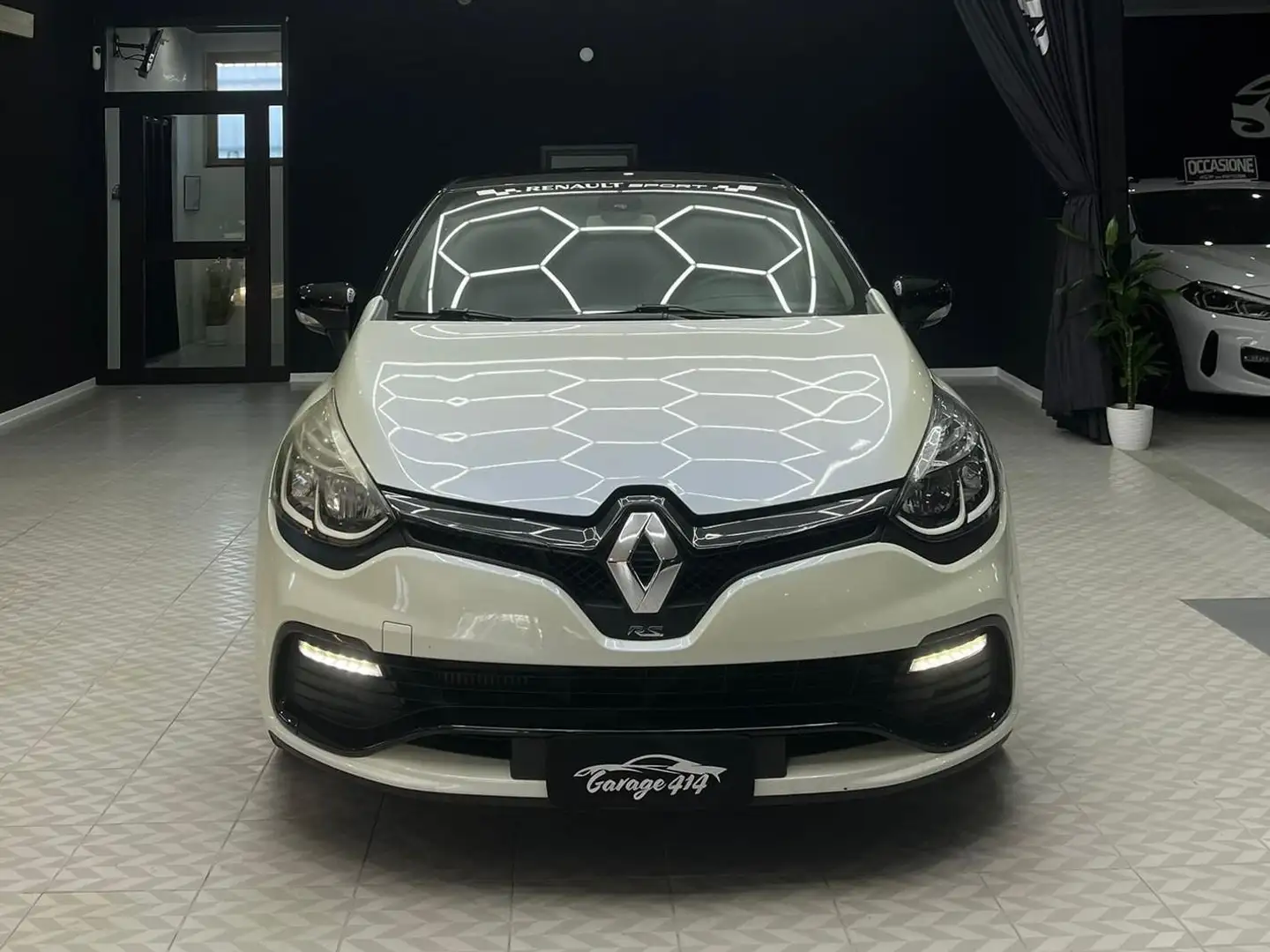 Renault Clio Clio IV 2012 5p 1.6 16v Monaco GP 200cv edc Bianco - 2