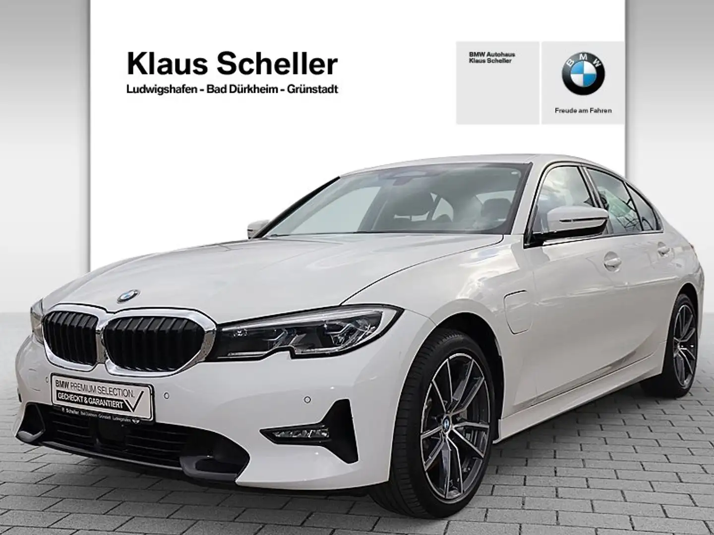 BMW 330 e Limousine Sport Line Head-Up HK HiFi DAB Blanco - 1