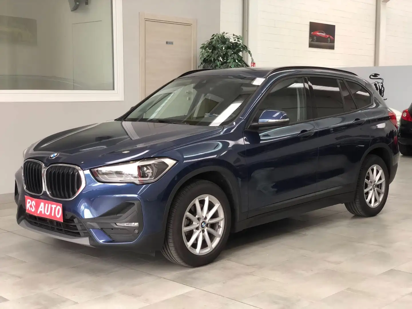 BMW X1 xdrive18d Bus Advantage **GANCIO TRAINO**IVA Bleu - 1