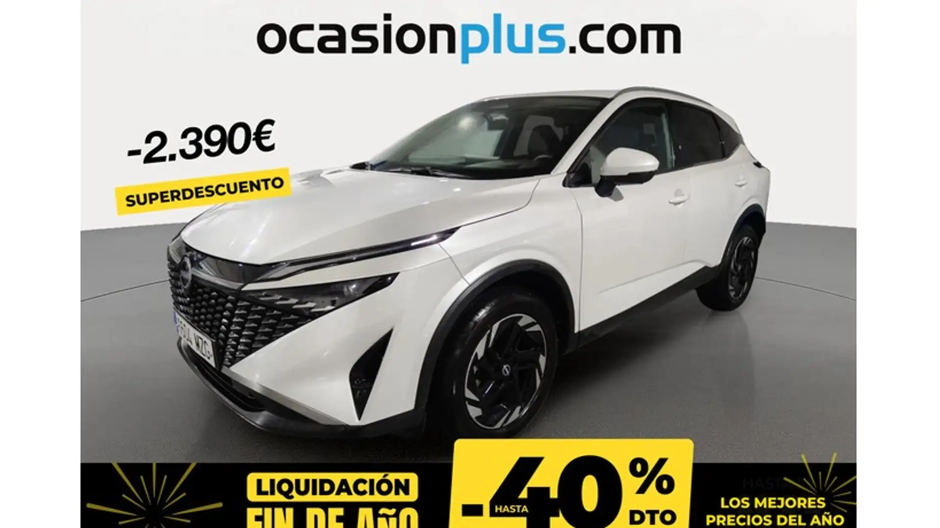 Nissan Qashqai 1.3 DIG-T mHEV 12V N-Connecta 4x2 103kW Blanc - 1