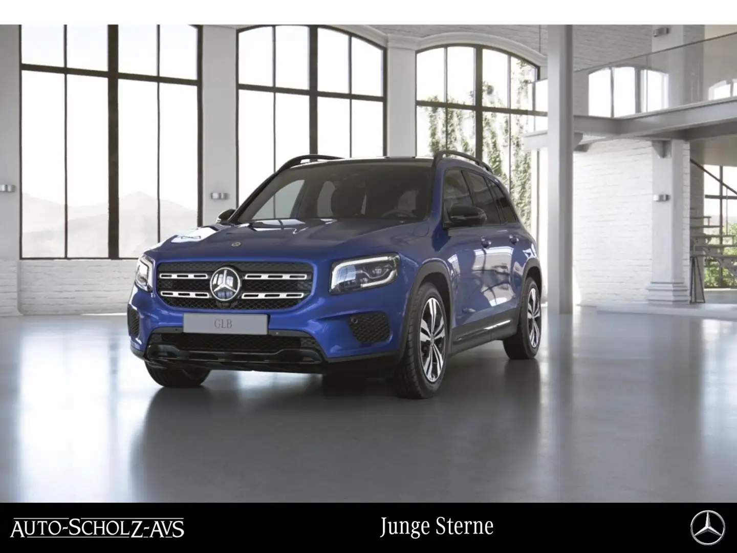 Mercedes-Benz GLB 220 d 4MATIC Progressive Night*Burmester*AHK Albastru - 1