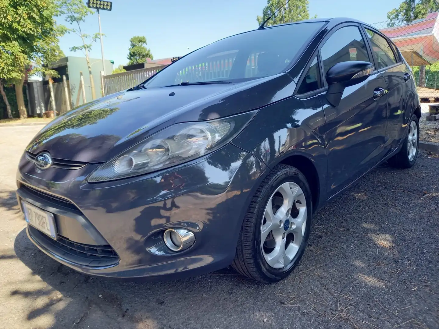 Ford Fiesta 5p 1.4 92cv E5 GPL RINNOVATO Tagliando + GARANZIA Blu/Azzurro - 1