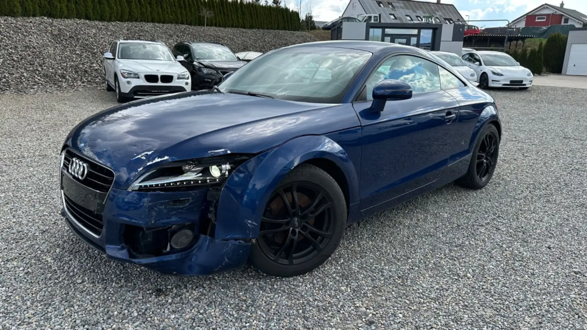Audi TT Coupe/Roadster 1.8 TFSI Coupe Blauw - 1