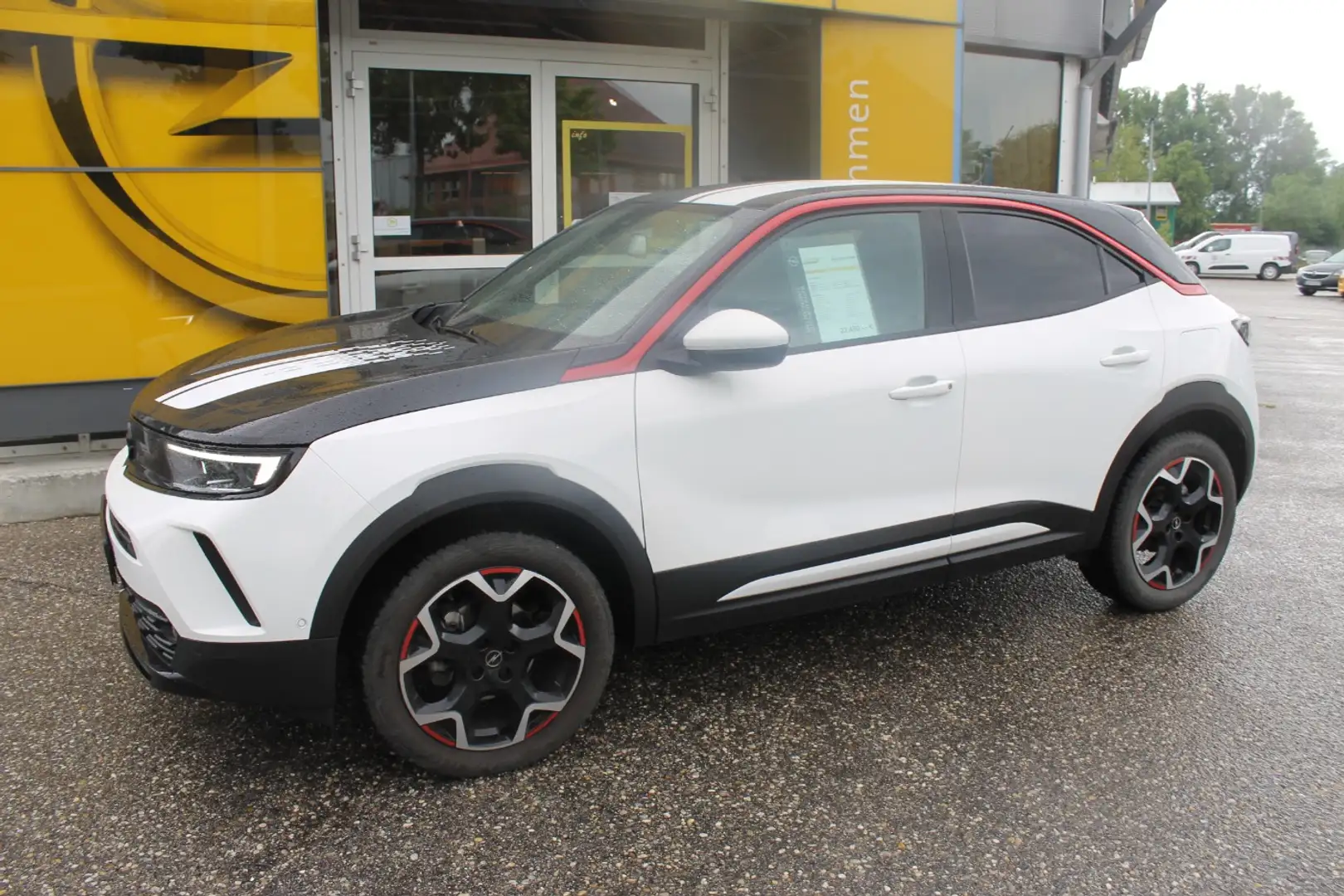 Opel Mokka 1.2 Turbo GS Line NAVI|SHZ|INTELLILUX|PDC Blanc - 2
