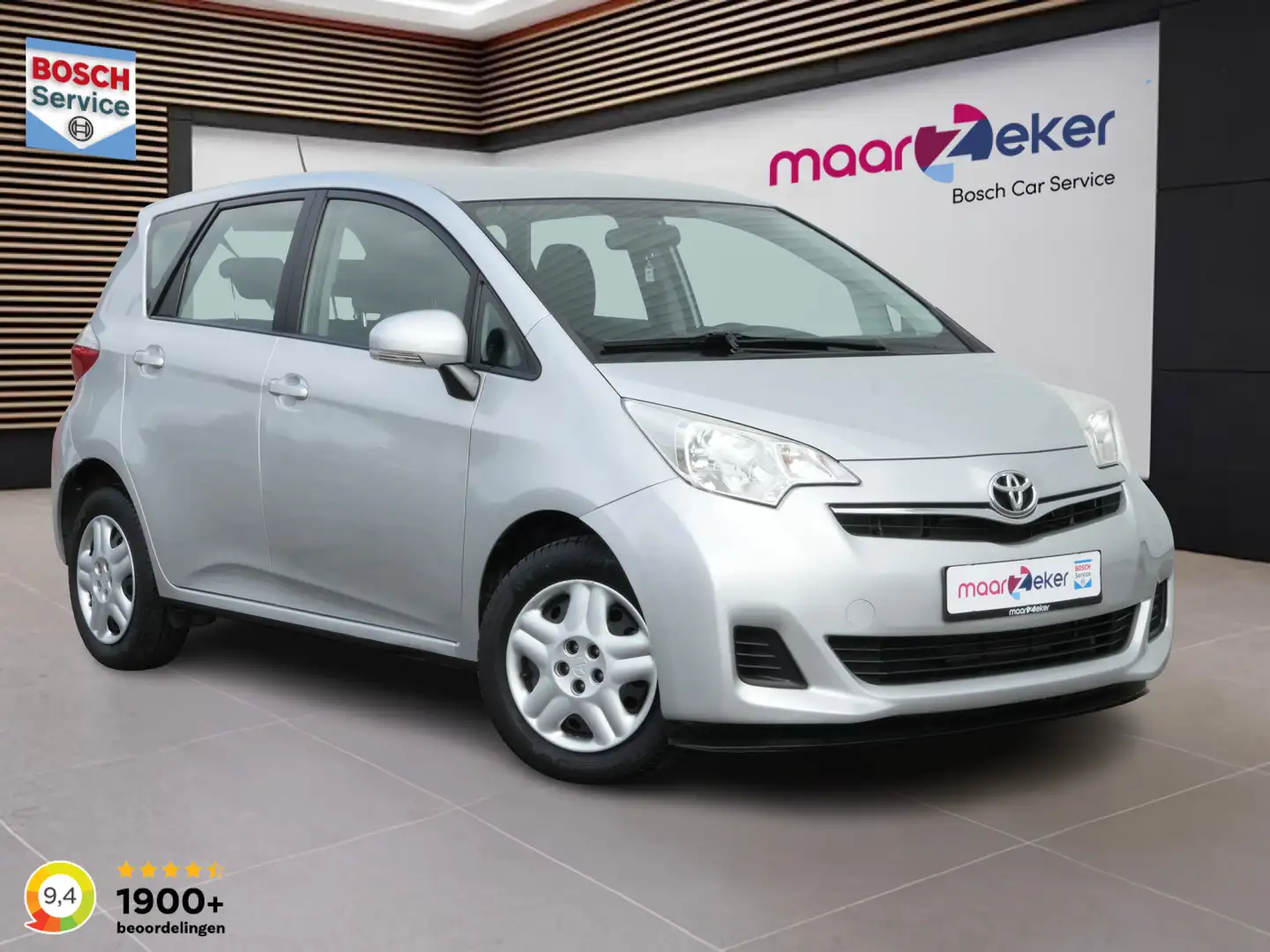 Toyota Verso-S 1.3 VVT-i Comfort Plus ✅Navi✅Camera✅Airco✅ Argent - 1