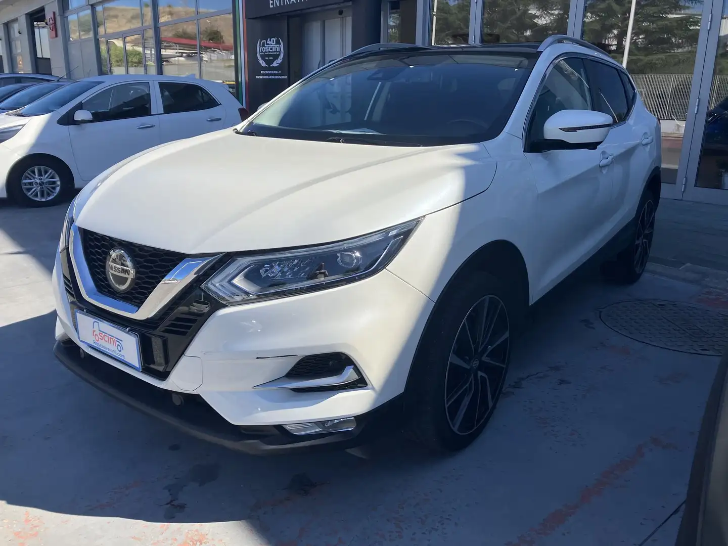 Nissan Qashqai Qashqai 1.3 DIG-T 160 CV DCT N-Connecta Bianco - 1
