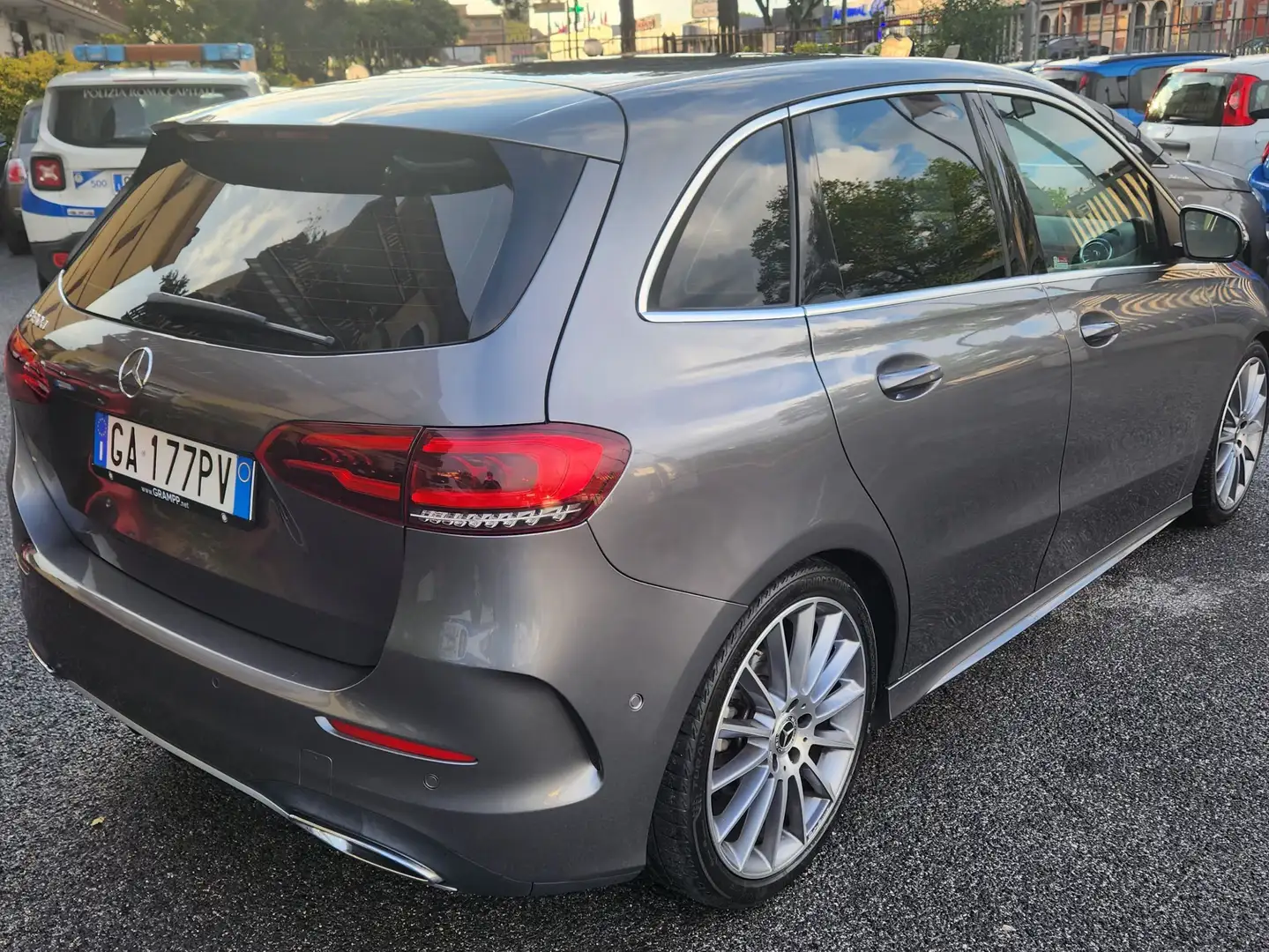 Mercedes-Benz B 180 PREMIUM AMG PRONTA CONSEGNA 90000 KM PACK LED 2019 Сірий - 2