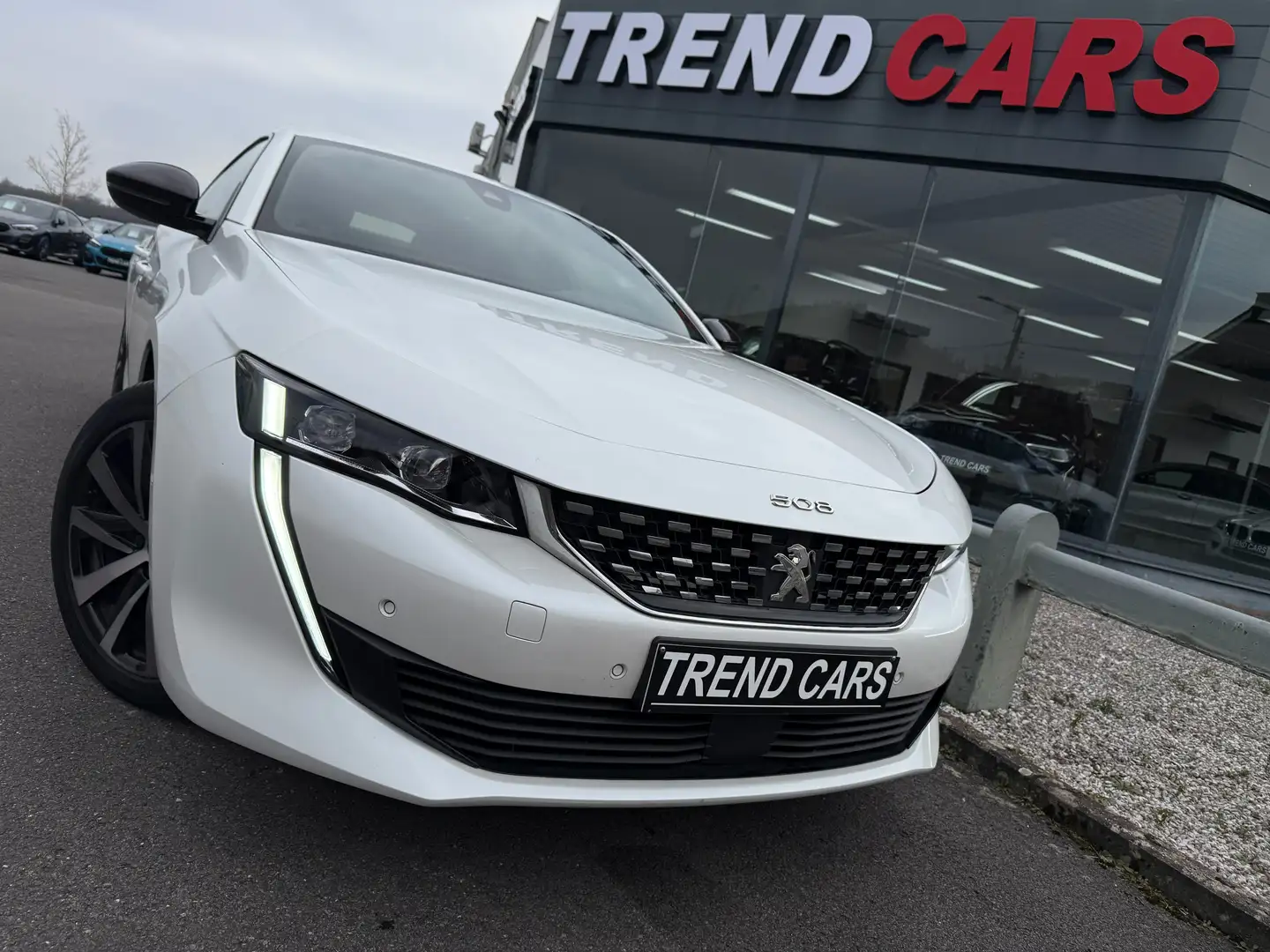 Peugeot 508 1.6i GT Line S AUT. TOIT PANO. CUIR CAM360 CARPLAY Wit - 1