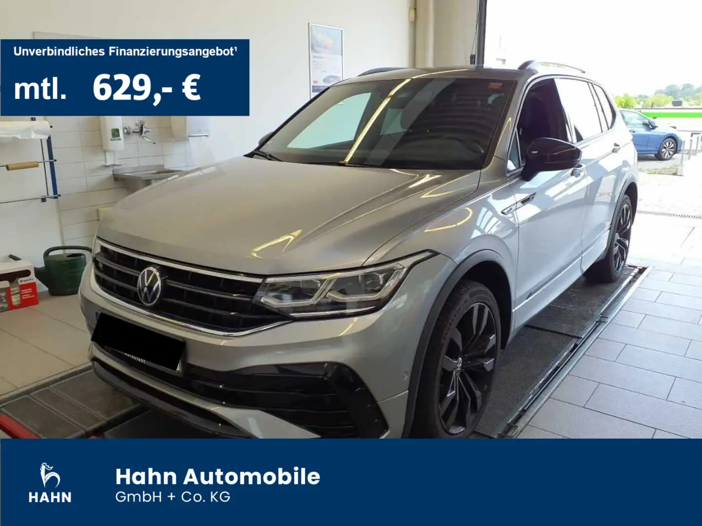 Volkswagen Tiguan Allspace 2.0TSI DSG R-Line 4Motion AHK Pa Grau - 1
