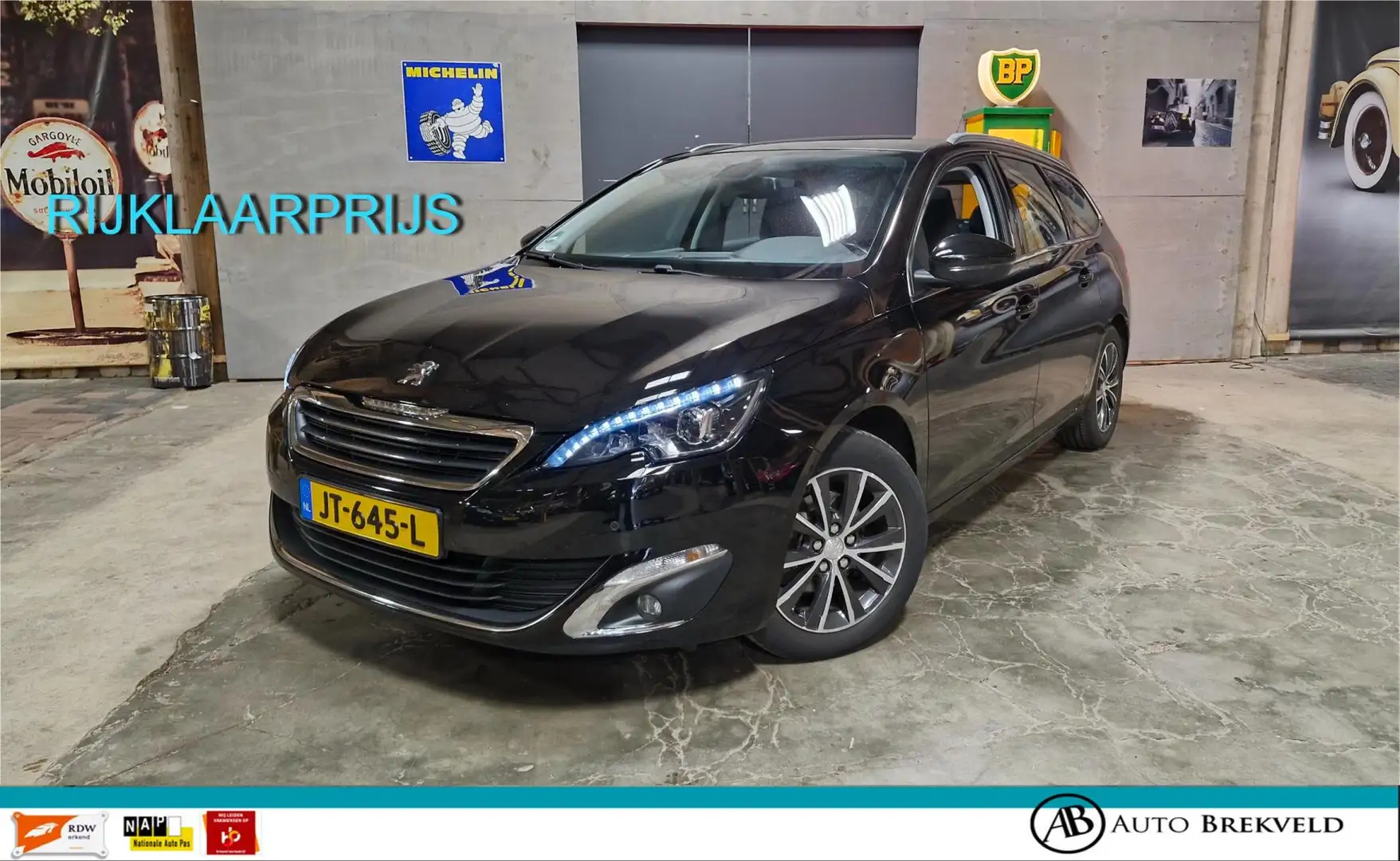 Peugeot 308 SW 1.2 PureTech Allure 131PK | Clima | PDC | Trekh Negro - 1