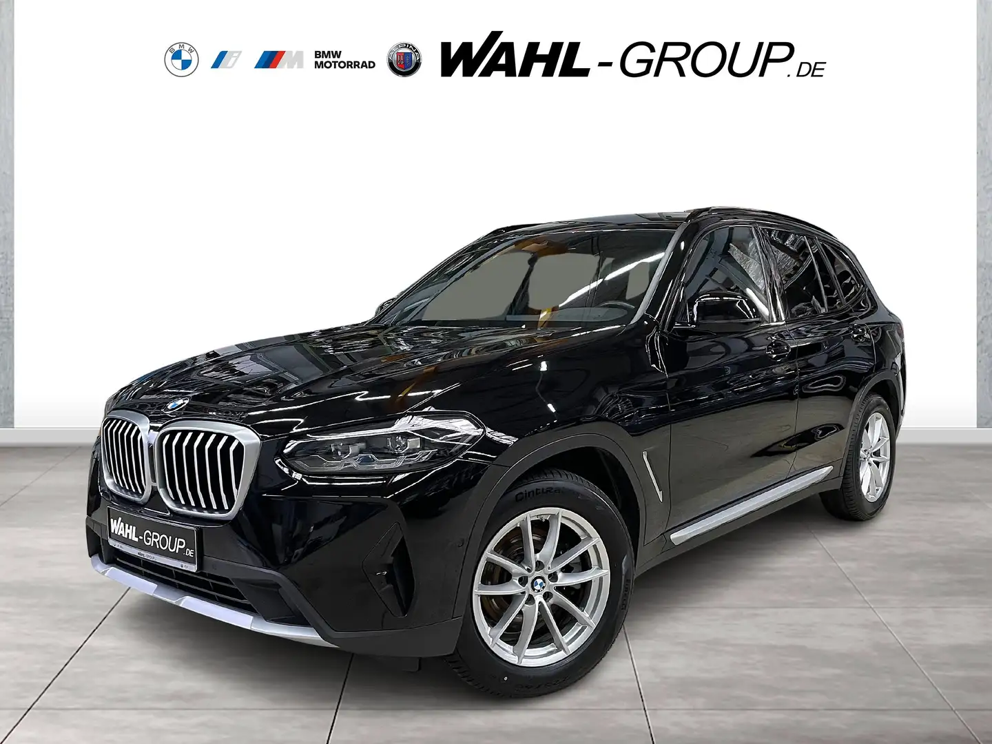 BMW X3 xDrive20d HIFI AHK DAB LED PARKASSISTENT ALU 18" Noir - 1