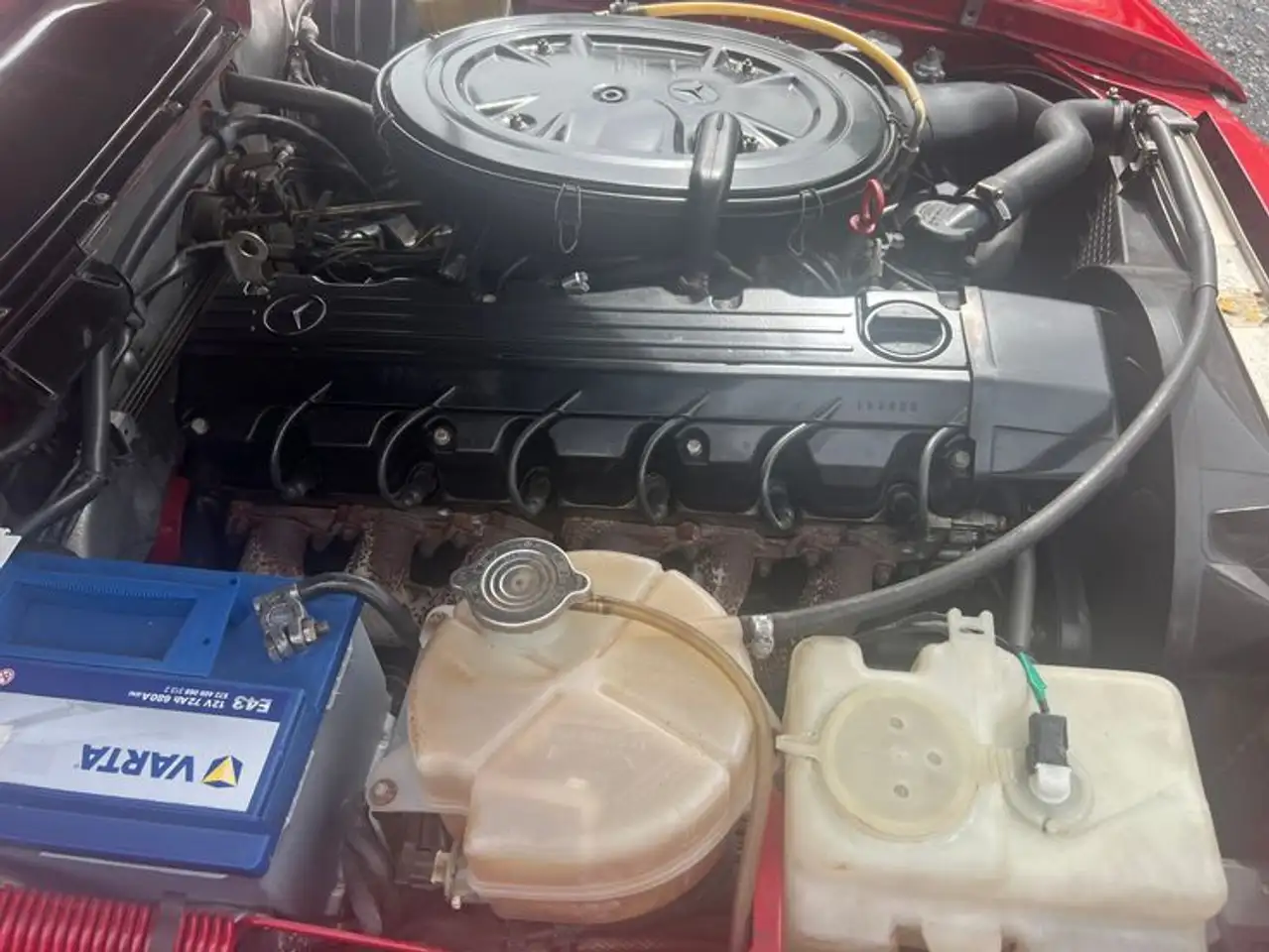 Mercedes-Benz SL 300 Rot/Leder schwarz/ 5 -Gang Schalter, foto 12