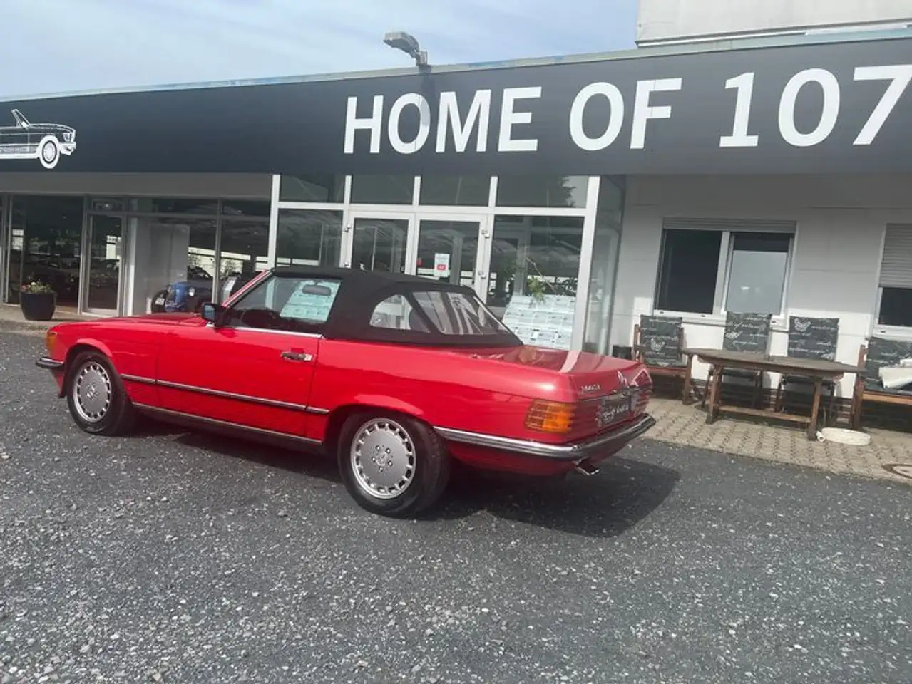 Mercedes-Benz SL 300 Rot/Leder schwarz/ 5 -Gang Schalter, foto 7