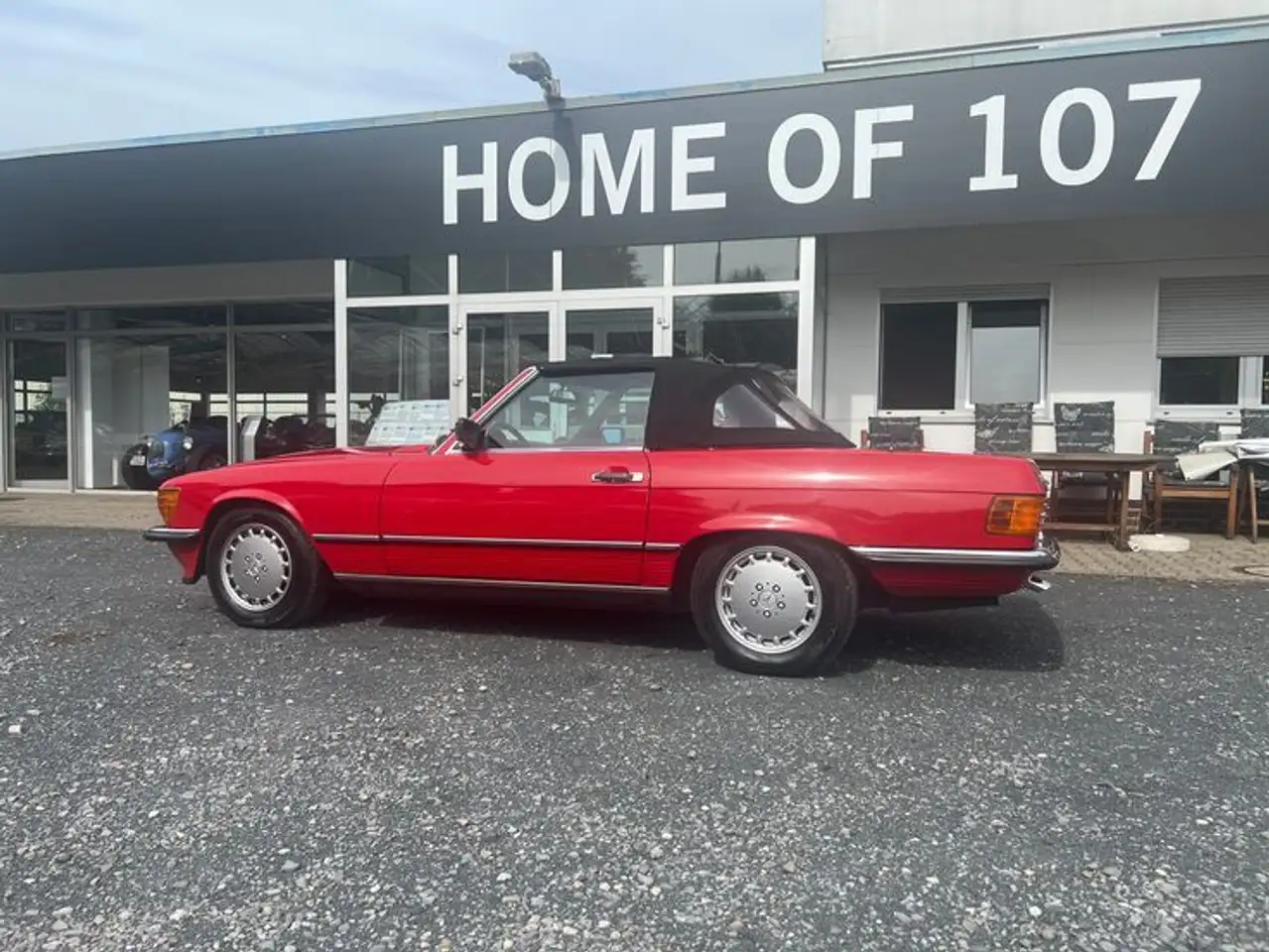 Mercedes-Benz SL 300 Rot/Leder schwarz/ 5 -Gang Schalter, foto 6