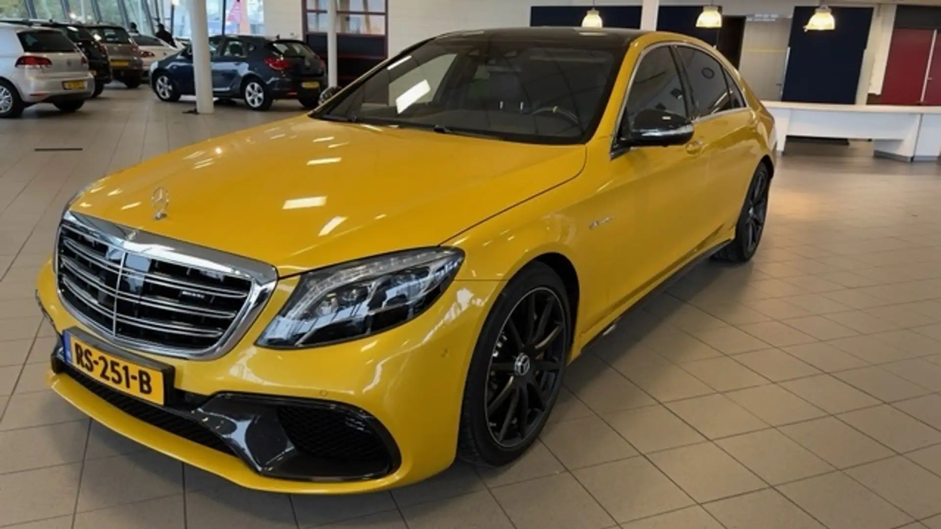 Mercedes-Benz S 65 AMG Lang Galben - 2