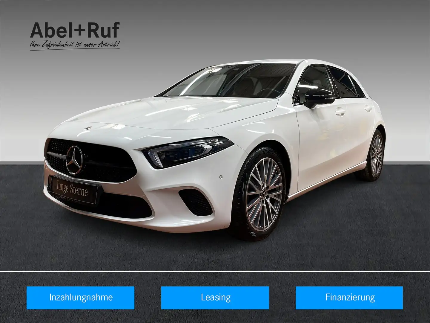 Mercedes-Benz A 200 d PROGRESSIVE+MBUX+NIGHT+MULTI+Totw.+360° Білий - 1