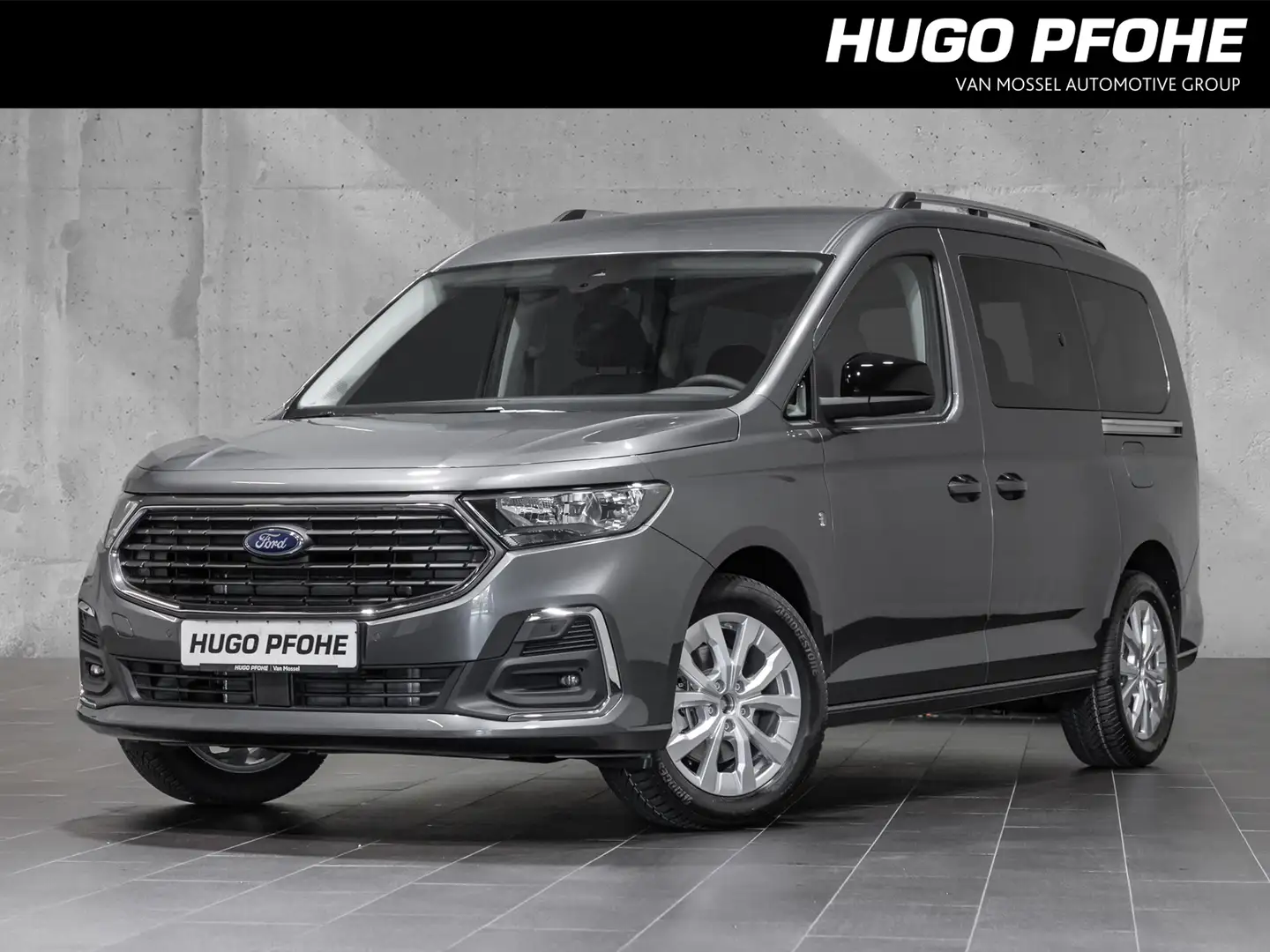 Ford Tourneo Connect Titanium Langer Radstand (L2). Grand 1.5 l Grijs - 1
