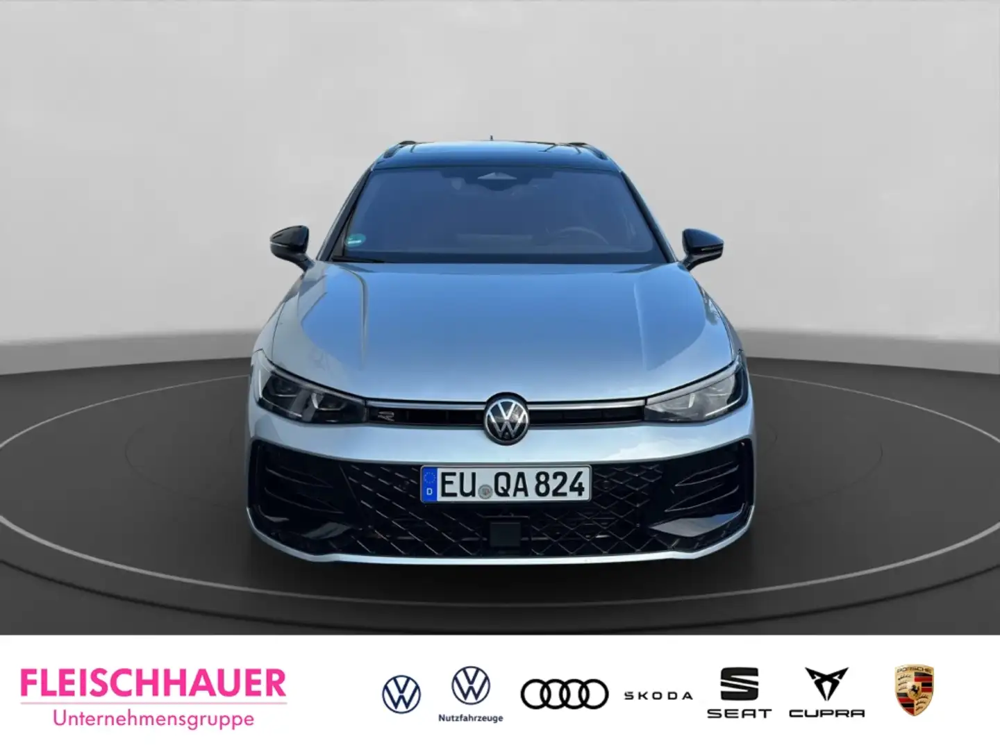 Volkswagen Passat R-Line 2,0 TDI Leder HUD AD StandHZG AHK-klappbar Silber - 2