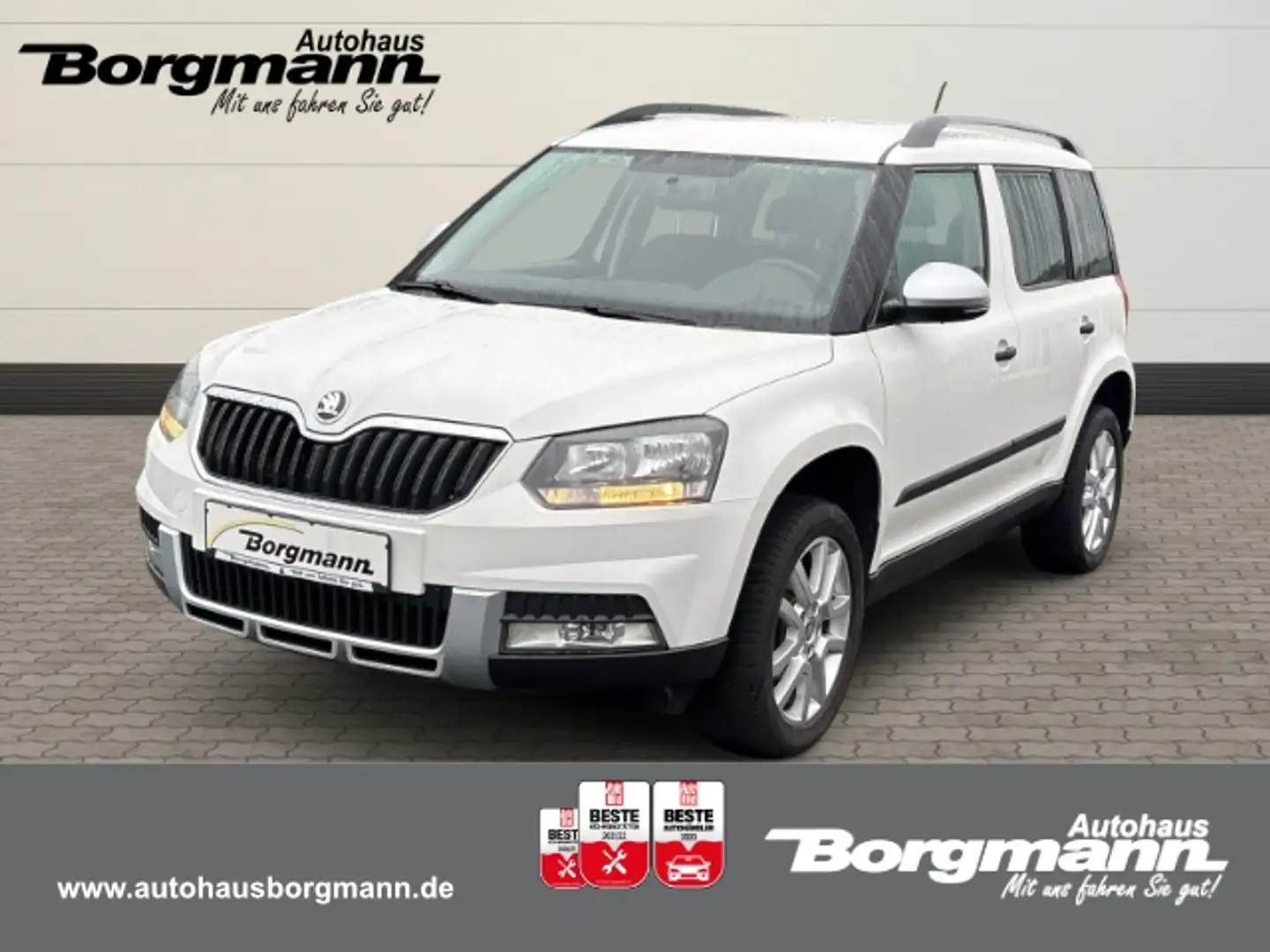 Skoda Yeti 1.2 TSI Active Plus Edition Knieairbag - Klima Blanc - 1