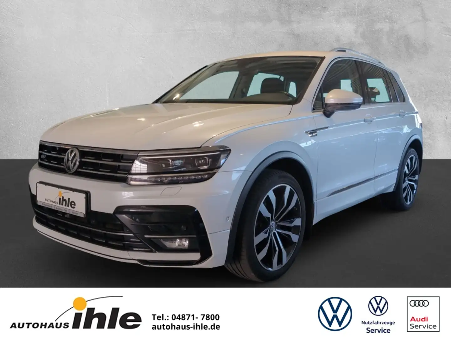 Volkswagen Tiguan 2,0 TDI DSG 4Motion Highline R-Line PANO.DACH Bianco - 1