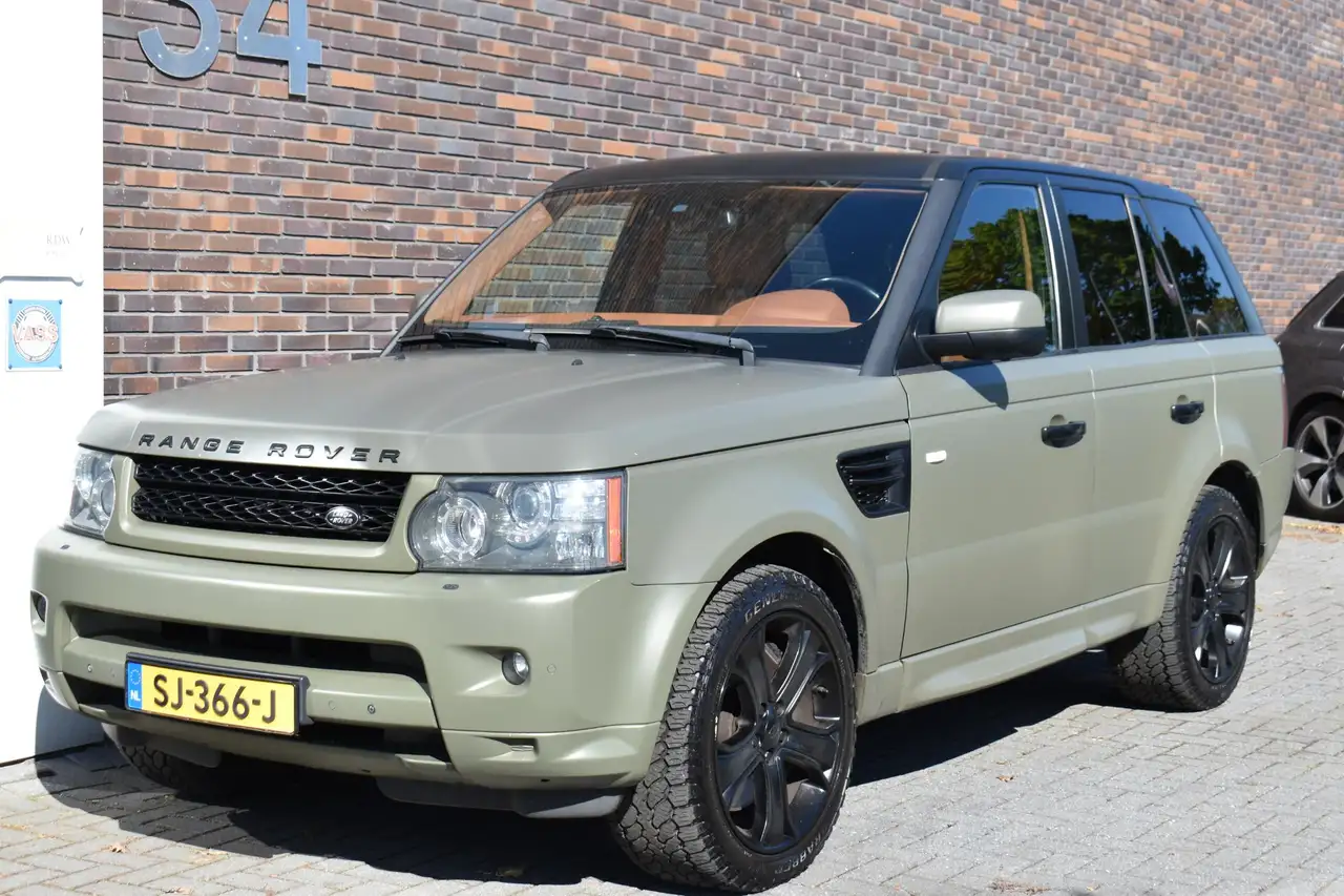 LAND ROVER RANGE ROVER SPORT 5.0 V8 SUPERCHARGED AUTOBIOGRAPHY EXT. DES.PACK 510 ch 4X4 BVA - CAMÉRA D'AIDE AU STATIONNEMENT - VOLANT EN CUIR