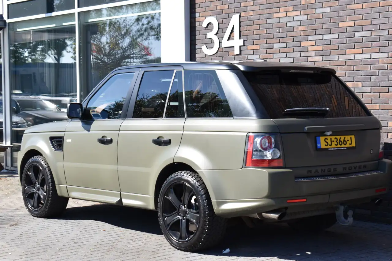 LAND ROVER RANGE ROVER SPORT 5.0 V8 SUPERCHARGED AUTOBIOGRAPHY EXT. DES.PACK 510 ch 4X4 BVA - CAMÉRA D'AIDE AU STATIONNEMENT - VOLANT EN CUIR