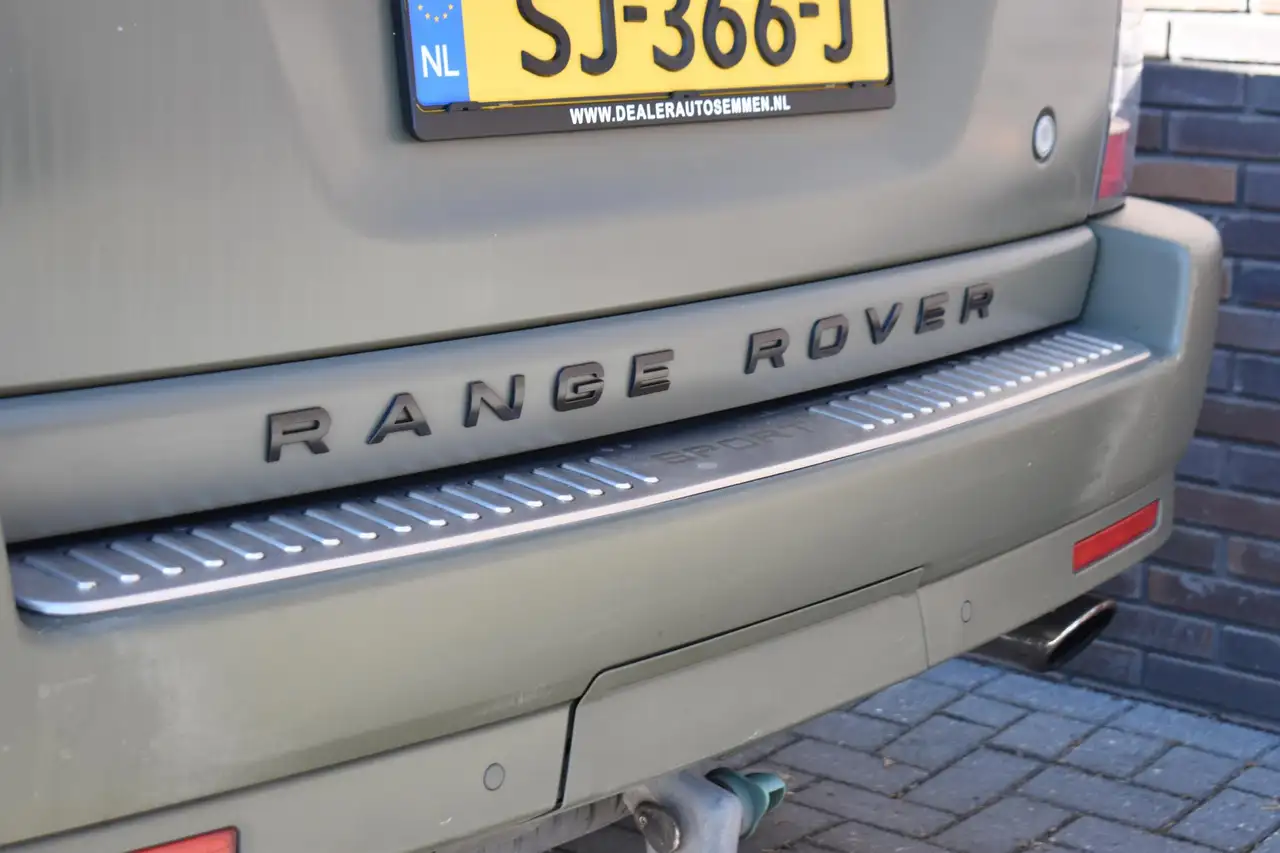 LAND ROVER RANGE ROVER SPORT 5.0 V8 SUPERCHARGED AUTOBIOGRAPHY EXT. DES.PACK 510 ch 4X4 BVA - CAMÉRA D'AIDE AU STATIONNEMENT - VOLANT EN CUIR