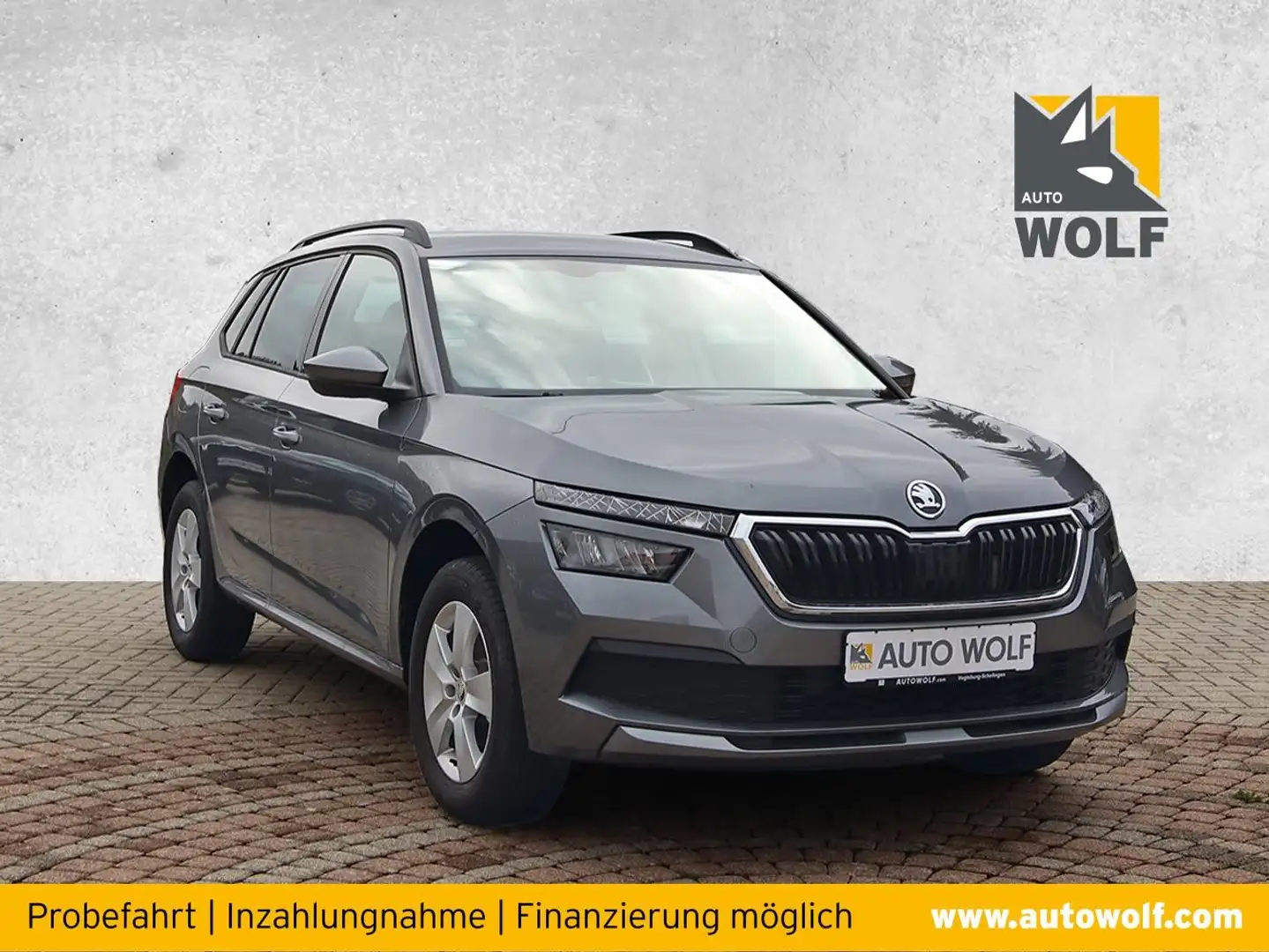 Skoda Kamiq 1.0 TSI DSG Ambition *PDC*AHK*SHZ*AppConnect* Grau - 1